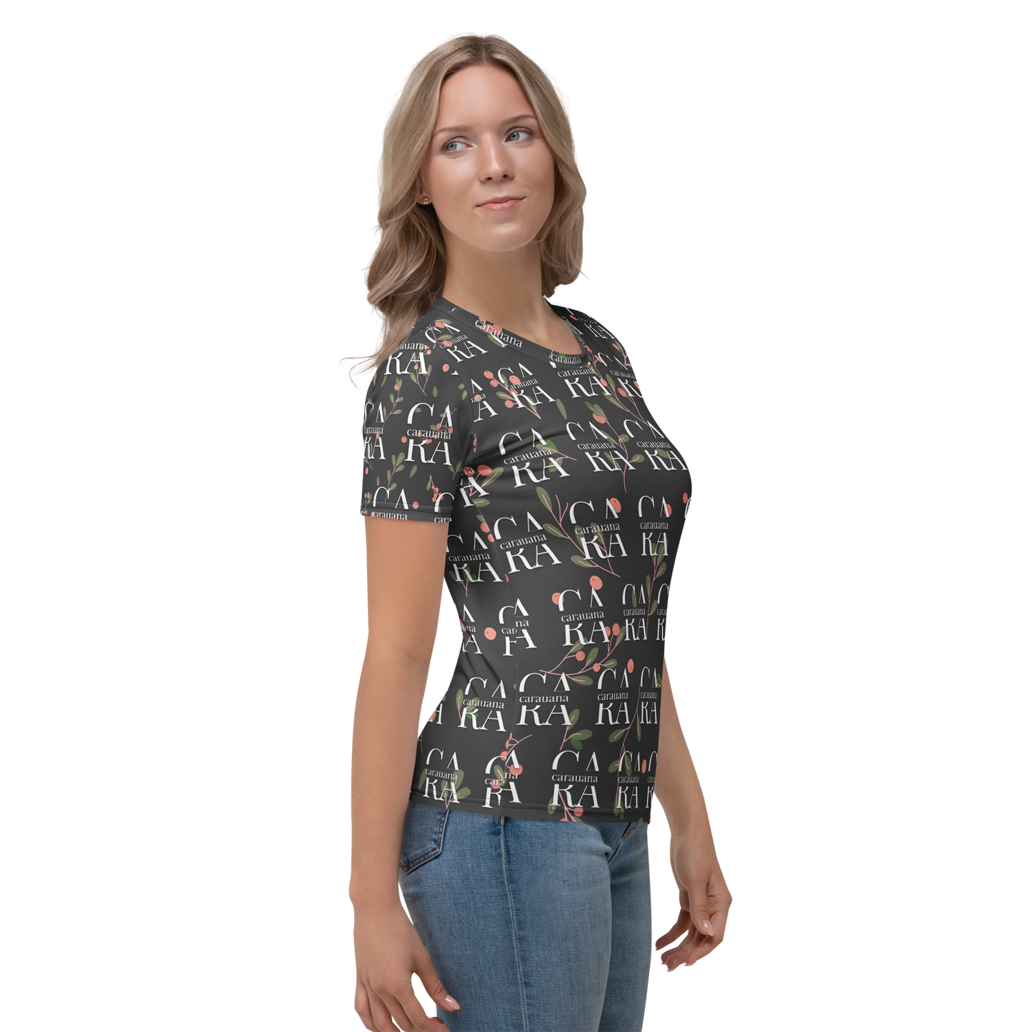Women's T-shirt Black fruit Carauana Store