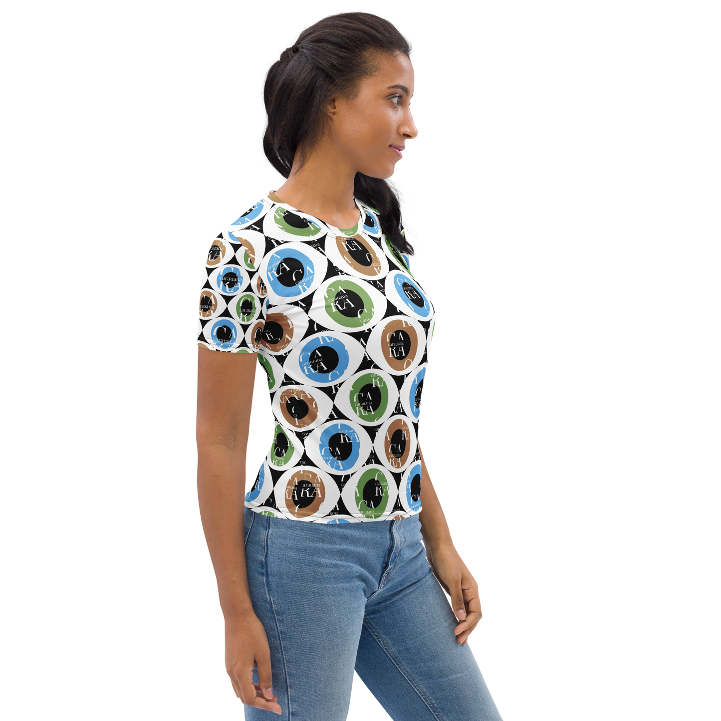 Women's T-shirt Pattern EYE Carauana Store