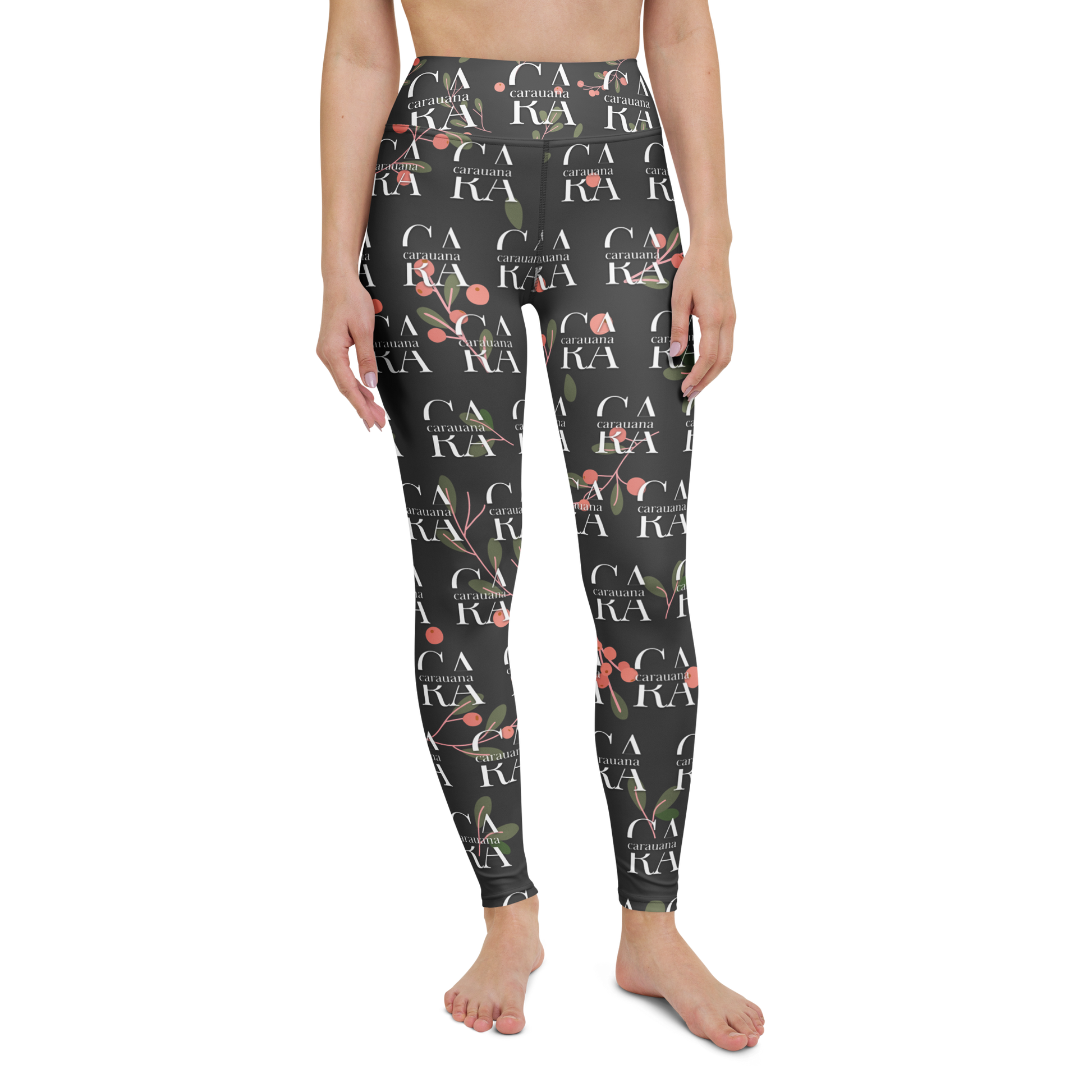 CaRaUaNa Leggings SPORT Black fruit Carauana Store
