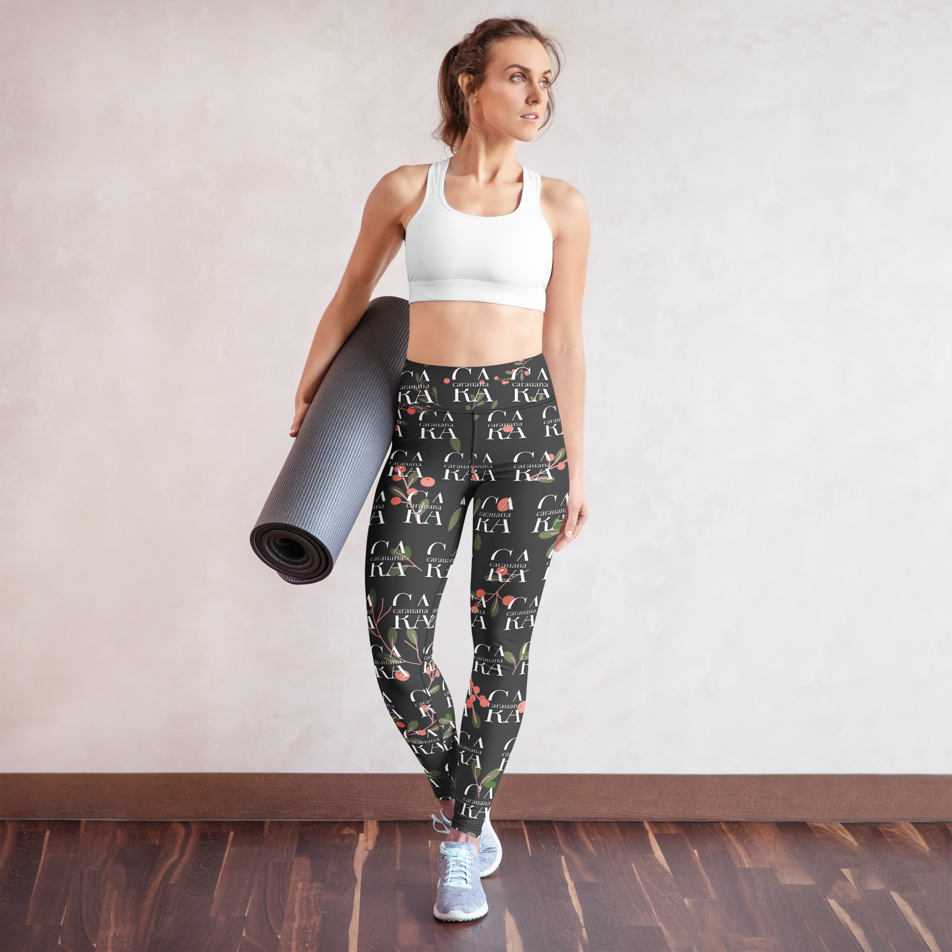 CaRaUaNa Leggings SPORT Black fruit Carauana Store