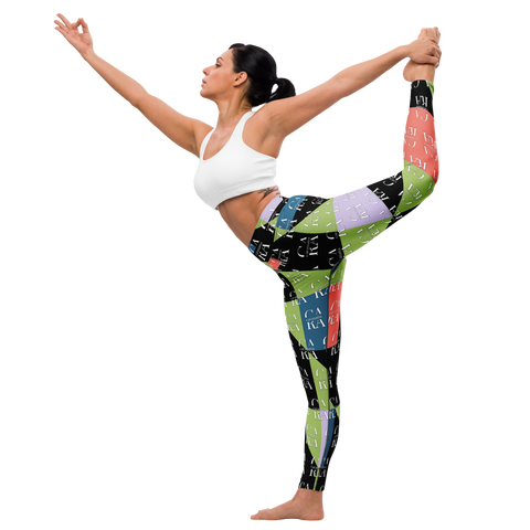 CaRaUaNa Leggings SPORT Green Black