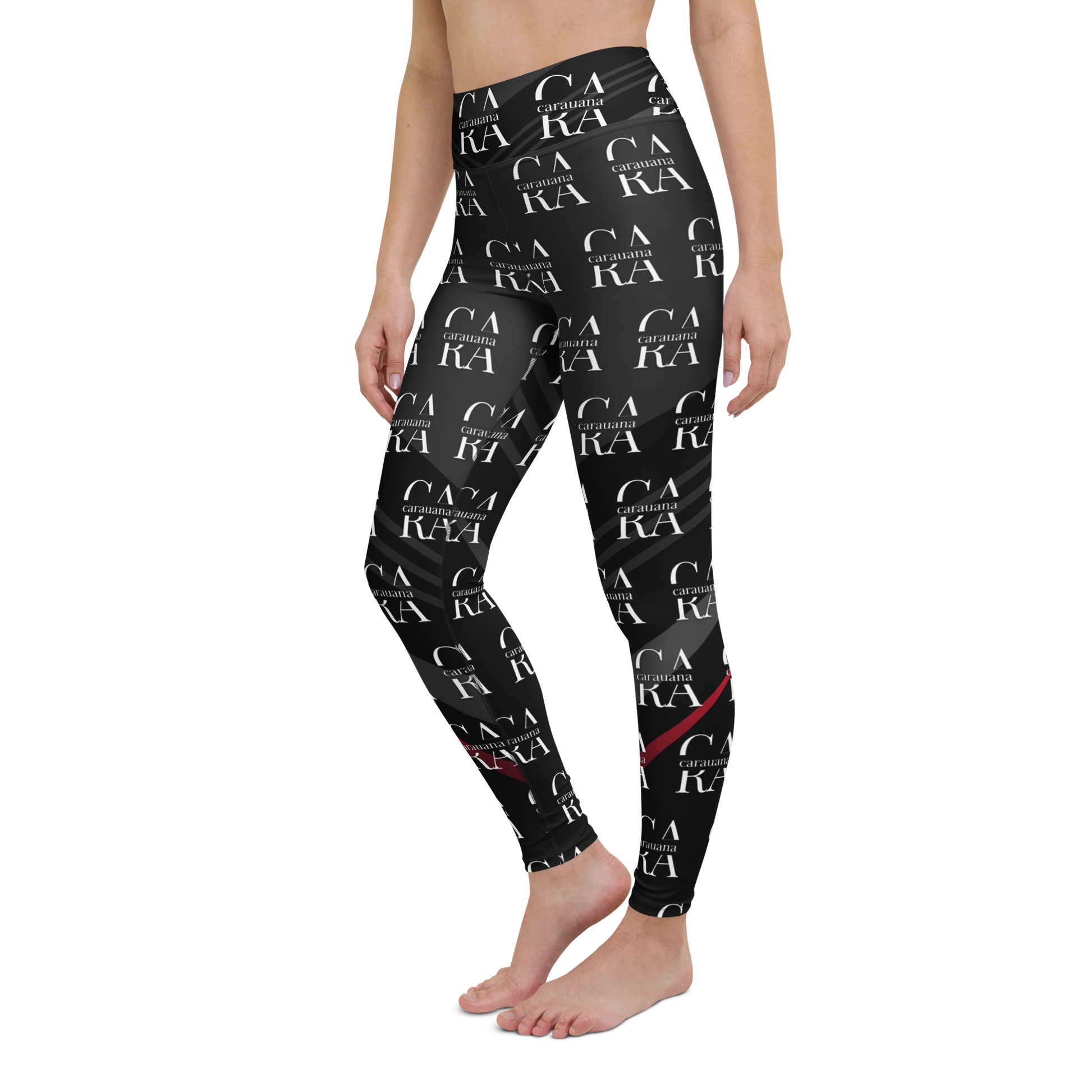 CaRaUaNa Leggings SPORT black Elegant Carauana Store