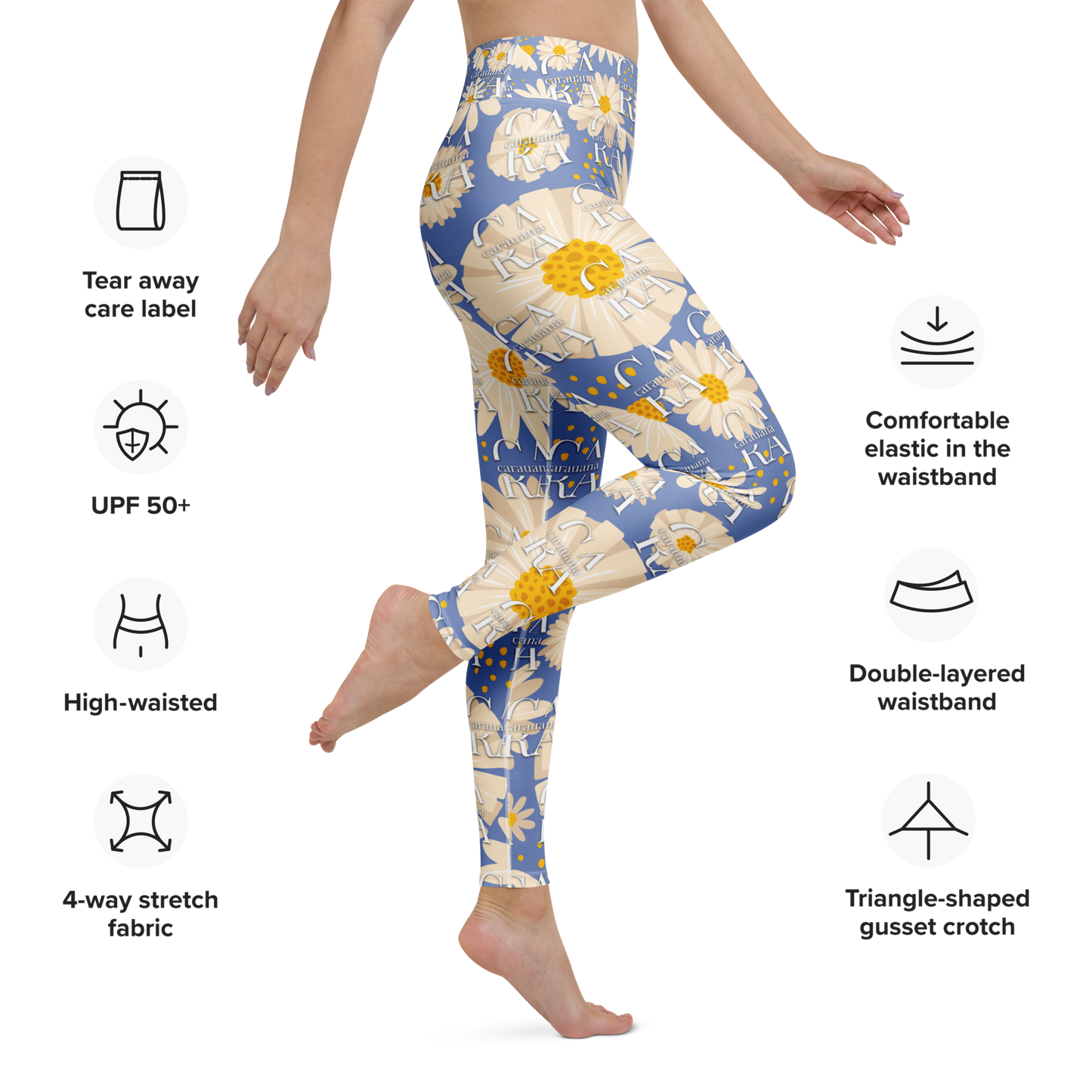 CaRaUaNa Leggings SPORT Jasmin Carauana Store