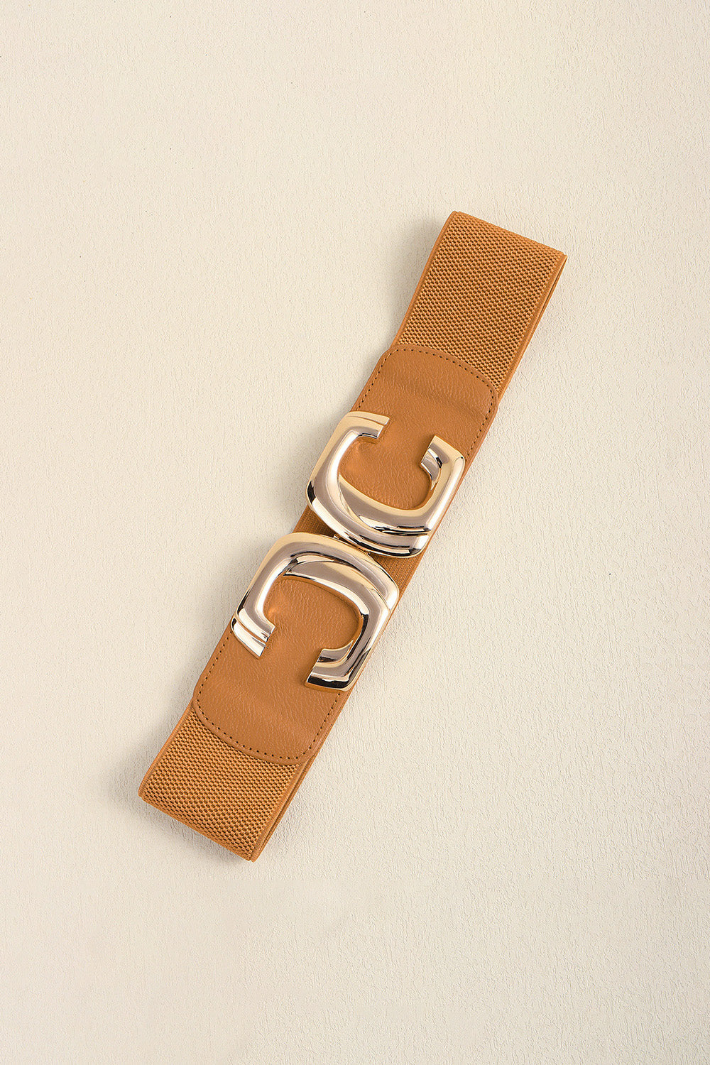 Zinc Alloy Buckle Elastic Wide Belt Carauana Store