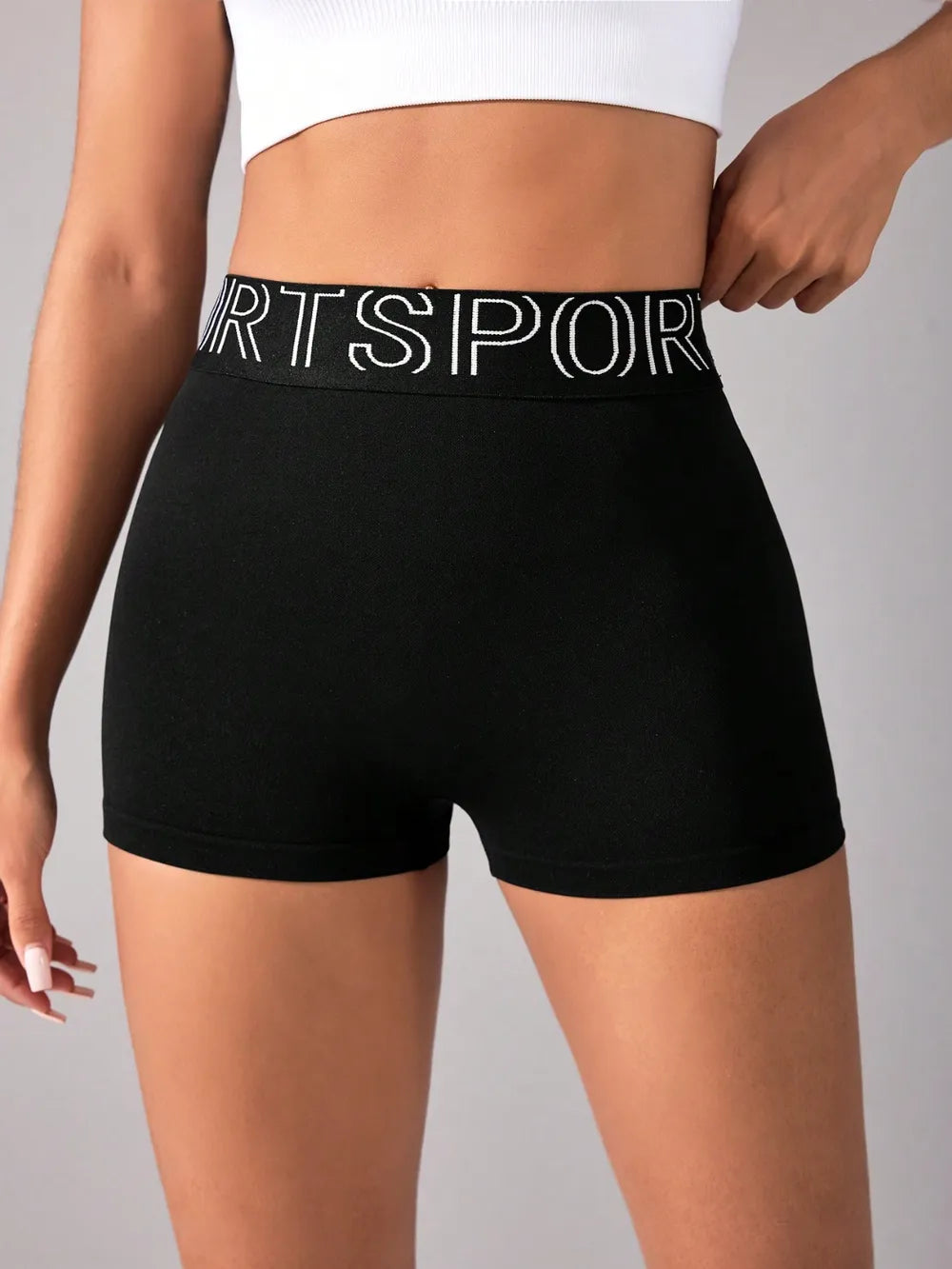 High Waist Active Shorts Carauana Store