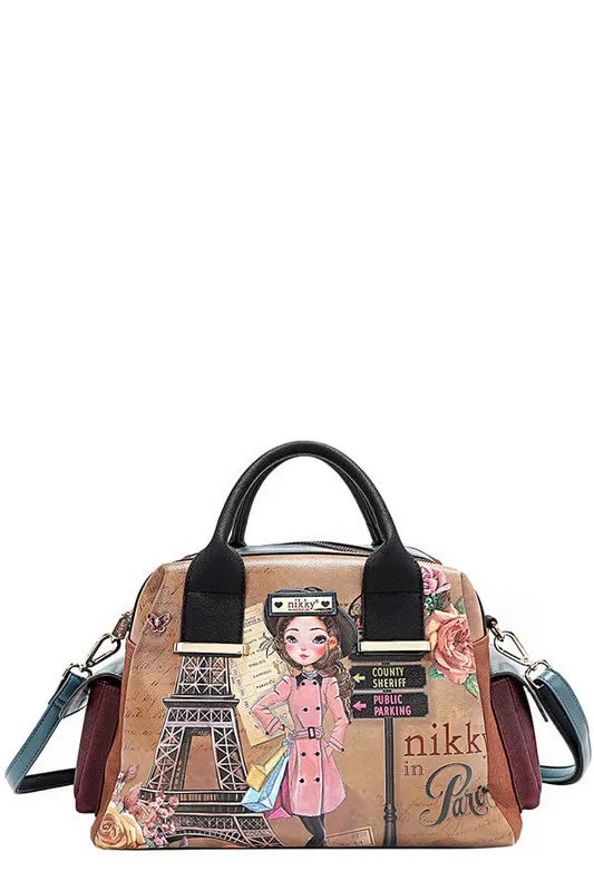 Nicole Lee USA Eco-Leather Boston Bag Carauana Store