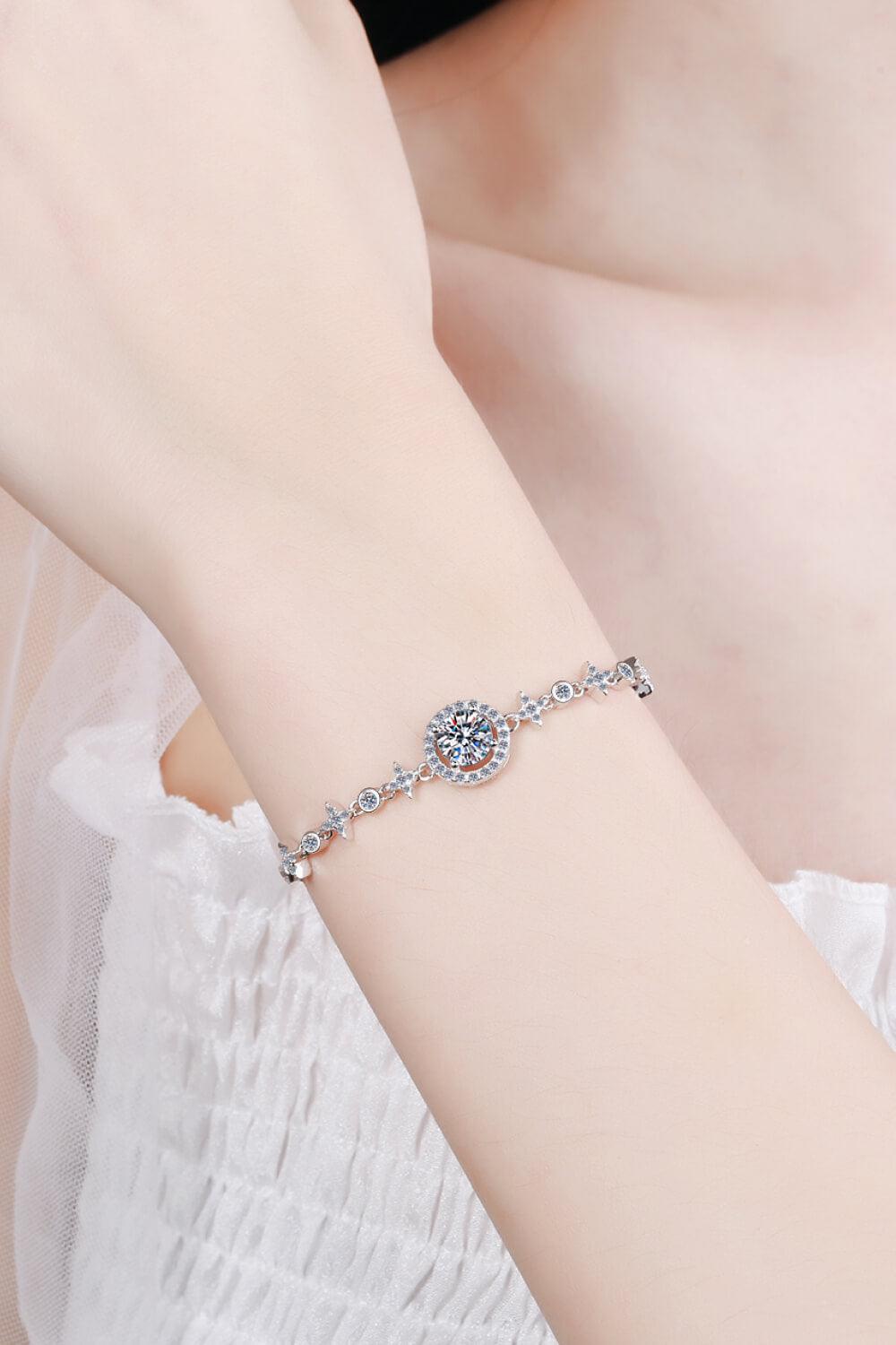 Adored Show You The Way Moissanite Bracelet Carauana Store