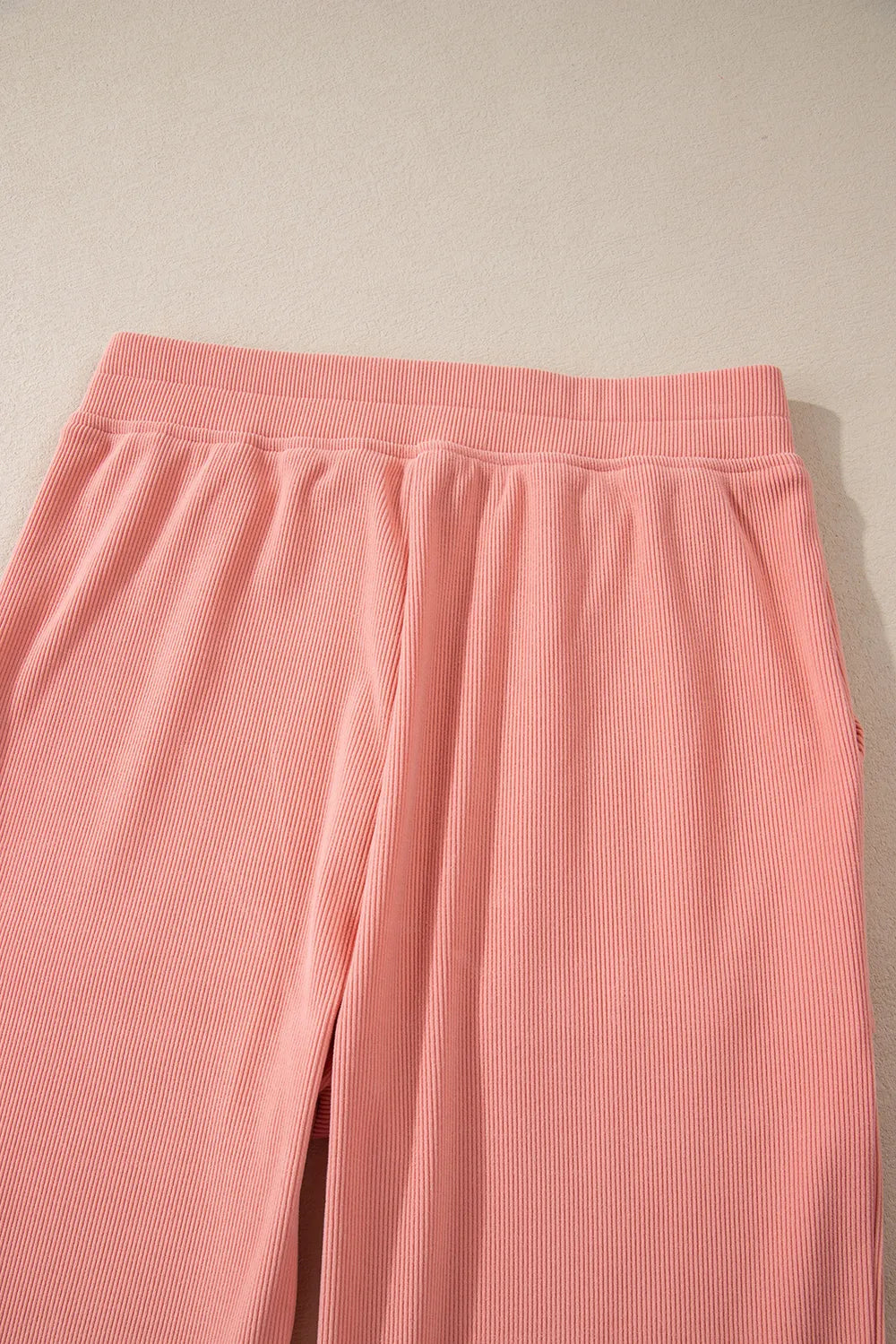 Round Neck Long Sleeve Top and Pants Set Carauana Store