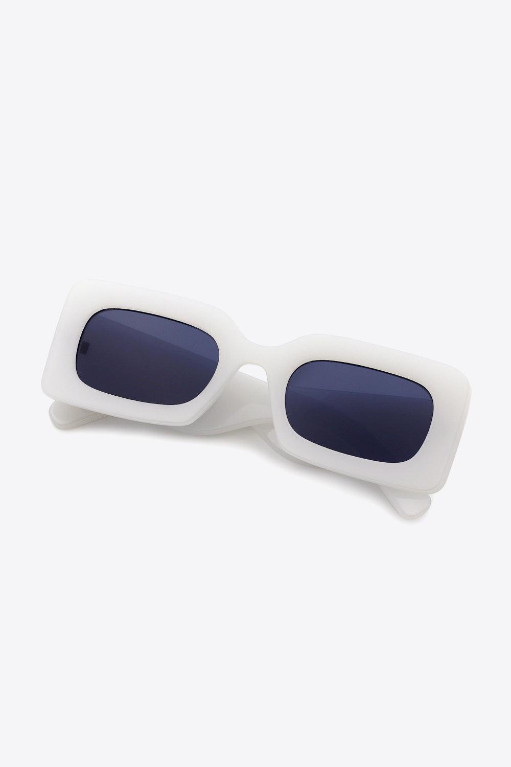 Polycarbonate Frame Rectangle Sunglasses Carauana Store
