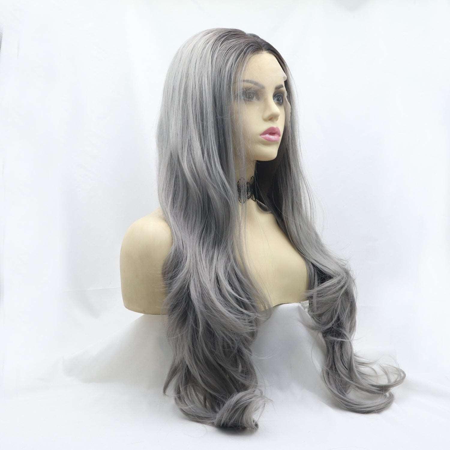 13*3" Lace Front Wigs Synthetic Long Wavy 24" 130% Density Carauana Store