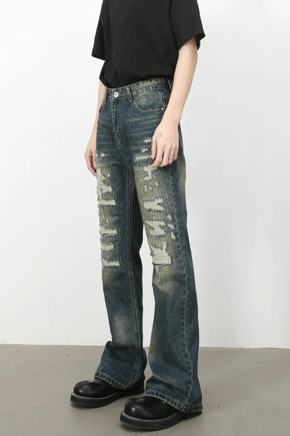 Men's Distressed Jeans Carauana Store