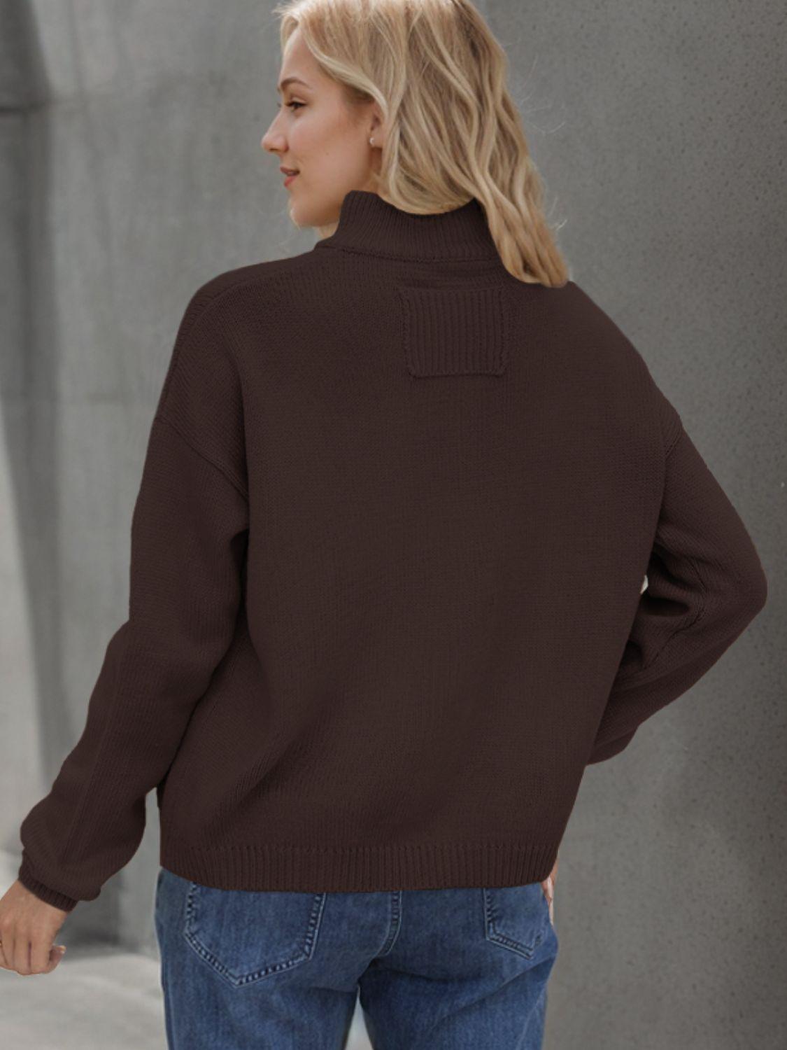 Button Up Long Sleeve Cardigan Carauana Store