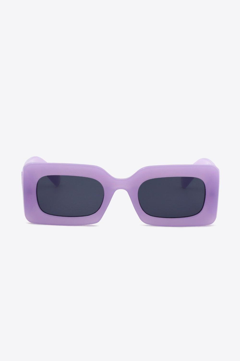 Polycarbonate Frame Rectangle Sunglasses Carauana Store