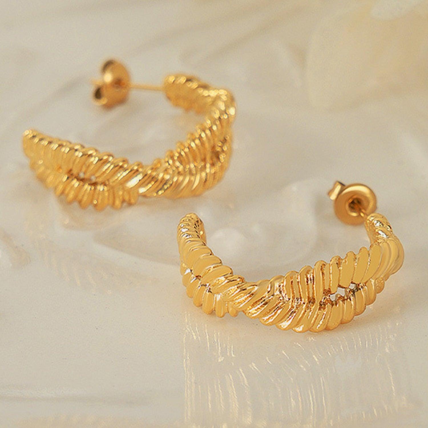 Titanium Steel Geometric Stud Earrings Carauana Store