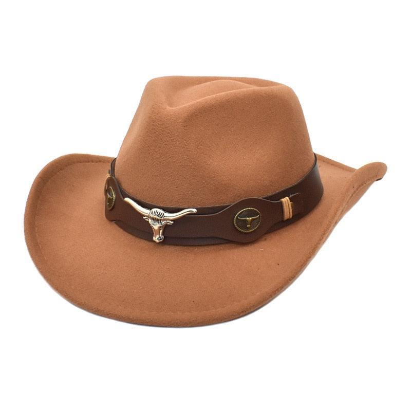 cowboy hat monochrome felt Unisex Carauana Store