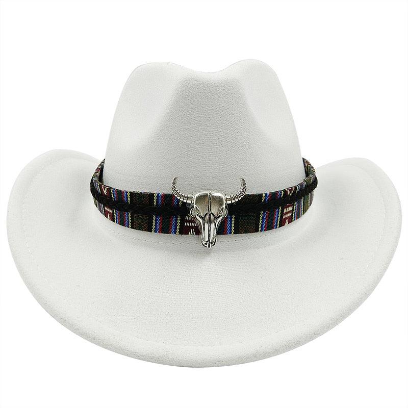 cowboy hat monochrome felt Unisex Carauana Store