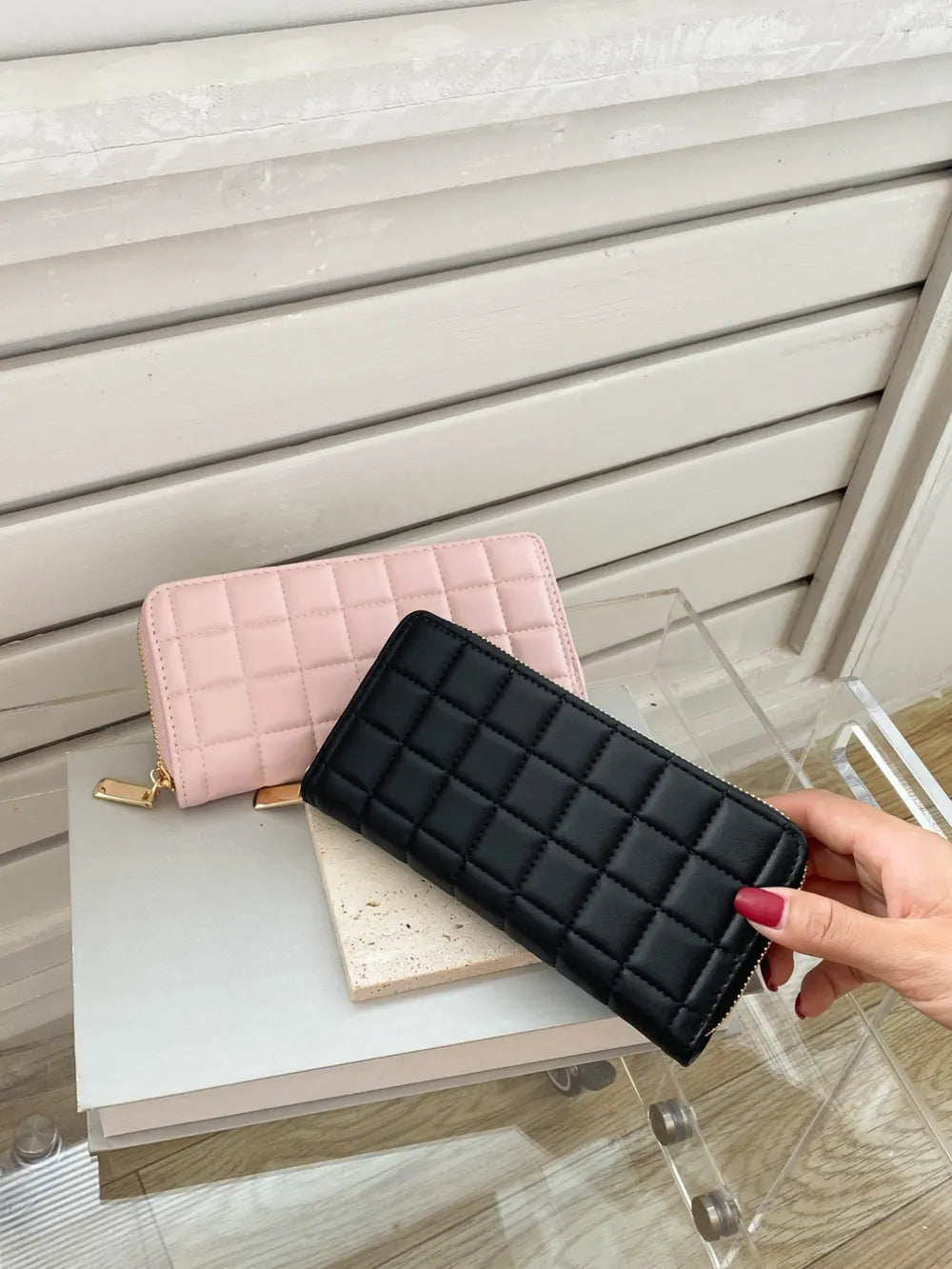 PU Leather Solid Color Wallet Carauana Store