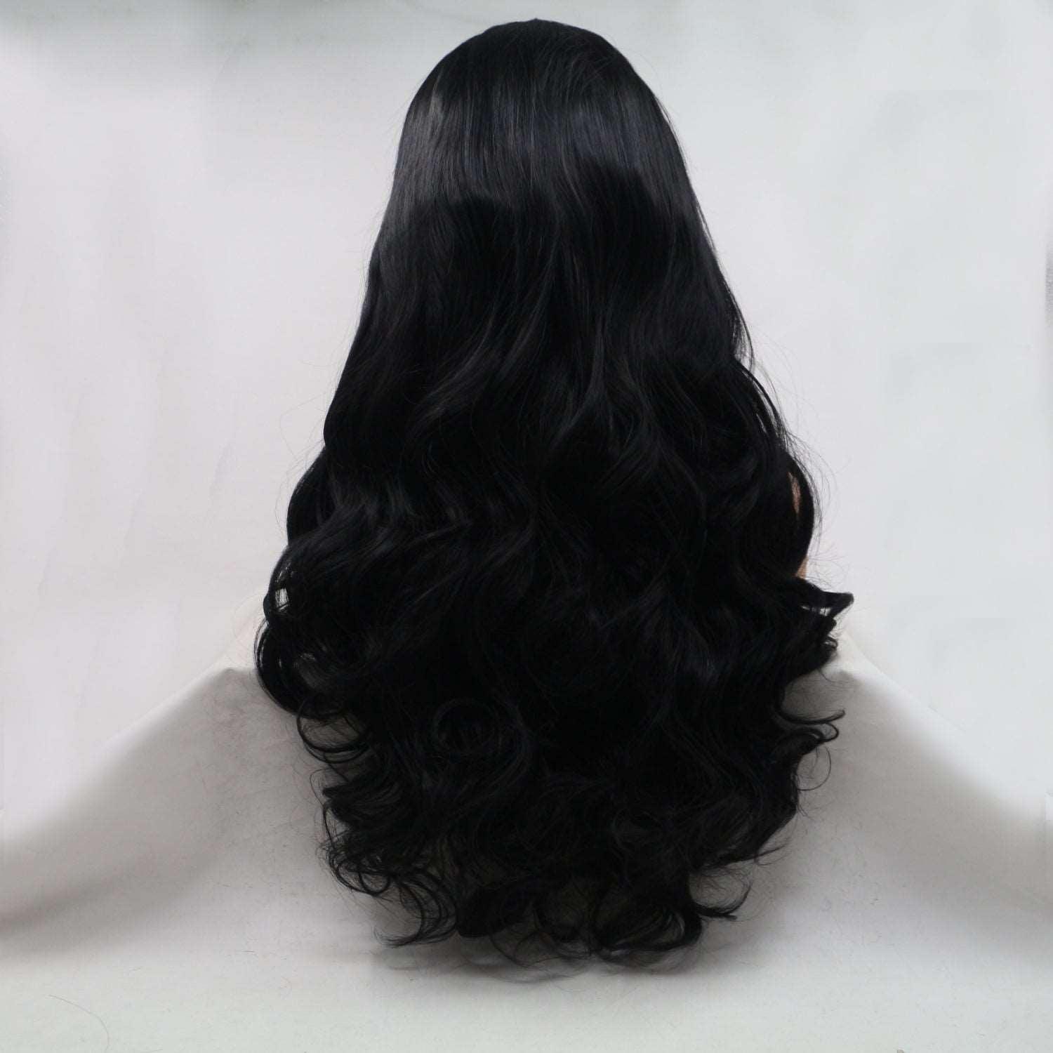 13*3" Lace Front Wigs Synthetic Long Wavy 24" 130% Density Carauana Store
