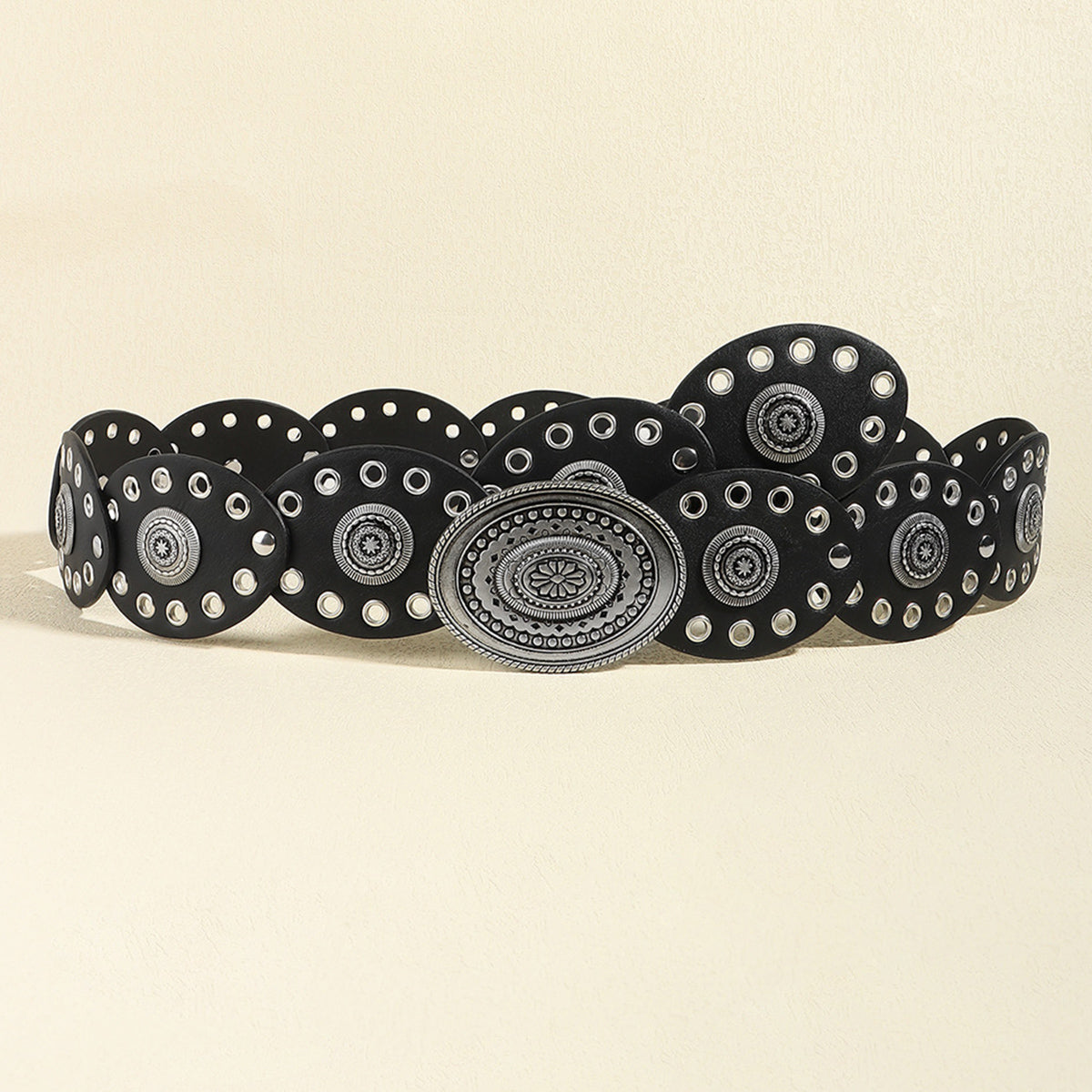 Oval PU Belt Carauana Store
