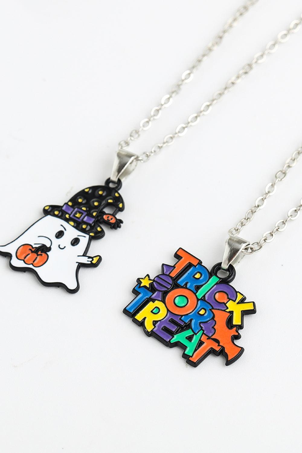 Two-Piece Halloween Theme Necklace Set Carauana Store