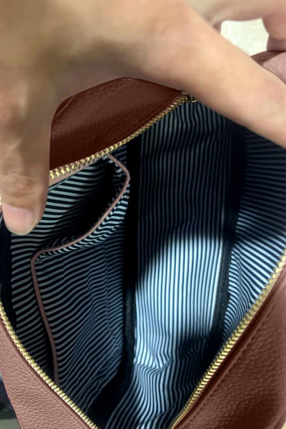 PU Leather Tassel Crossbody Bag Carauana Store