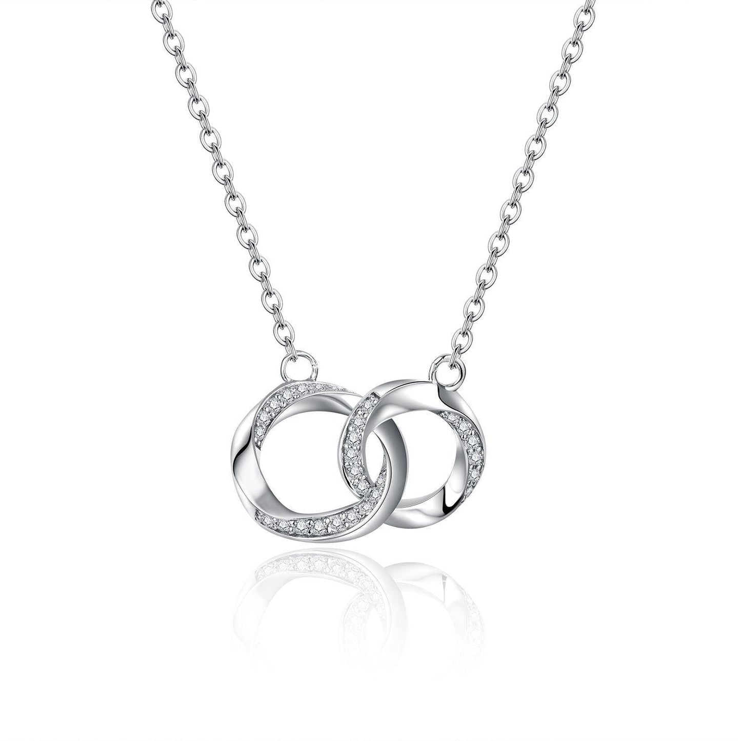 Moissanite 925 Sterling Silver Necklace Carauana Store