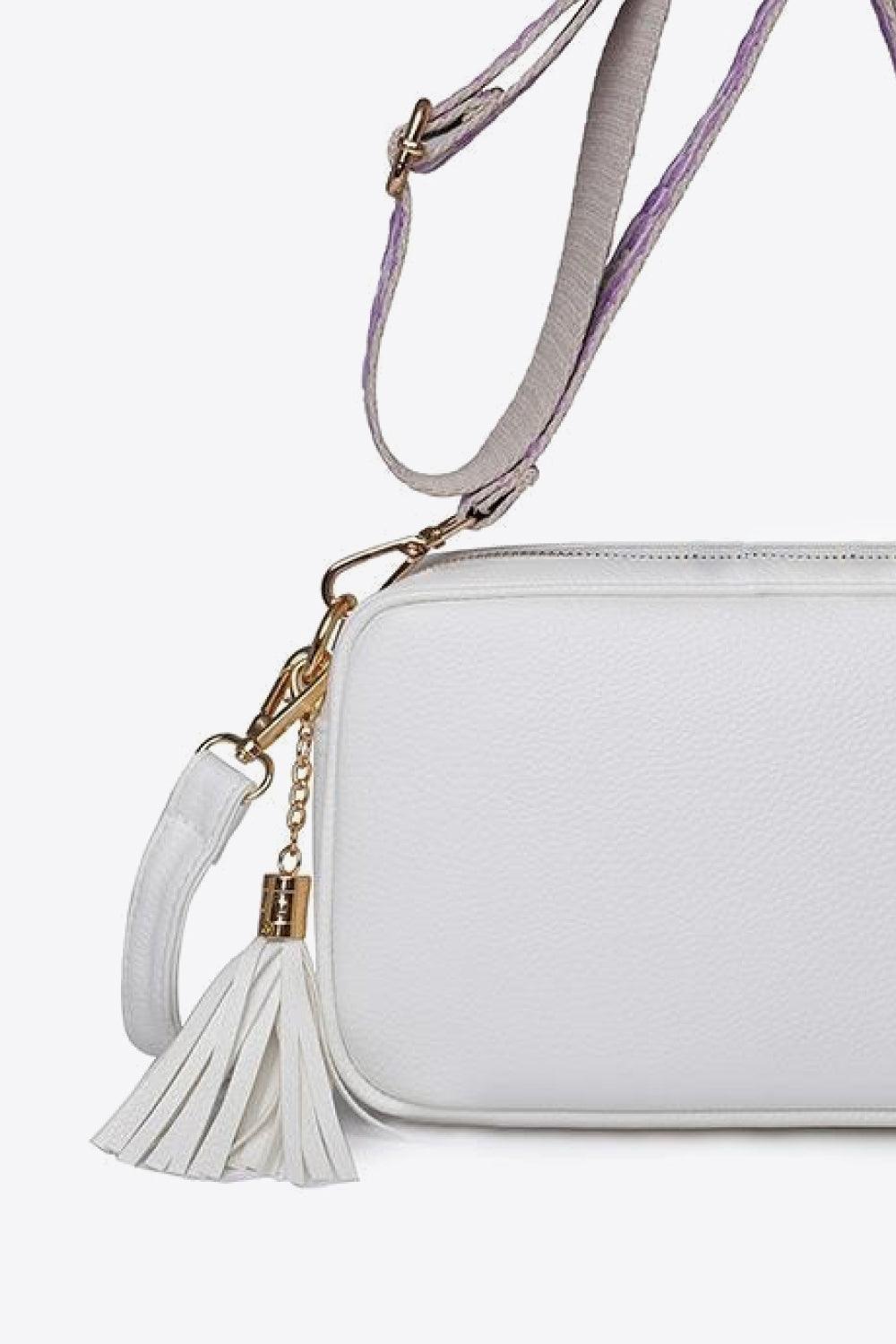 PU Leather Tassel Crossbody Bag Carauana Store