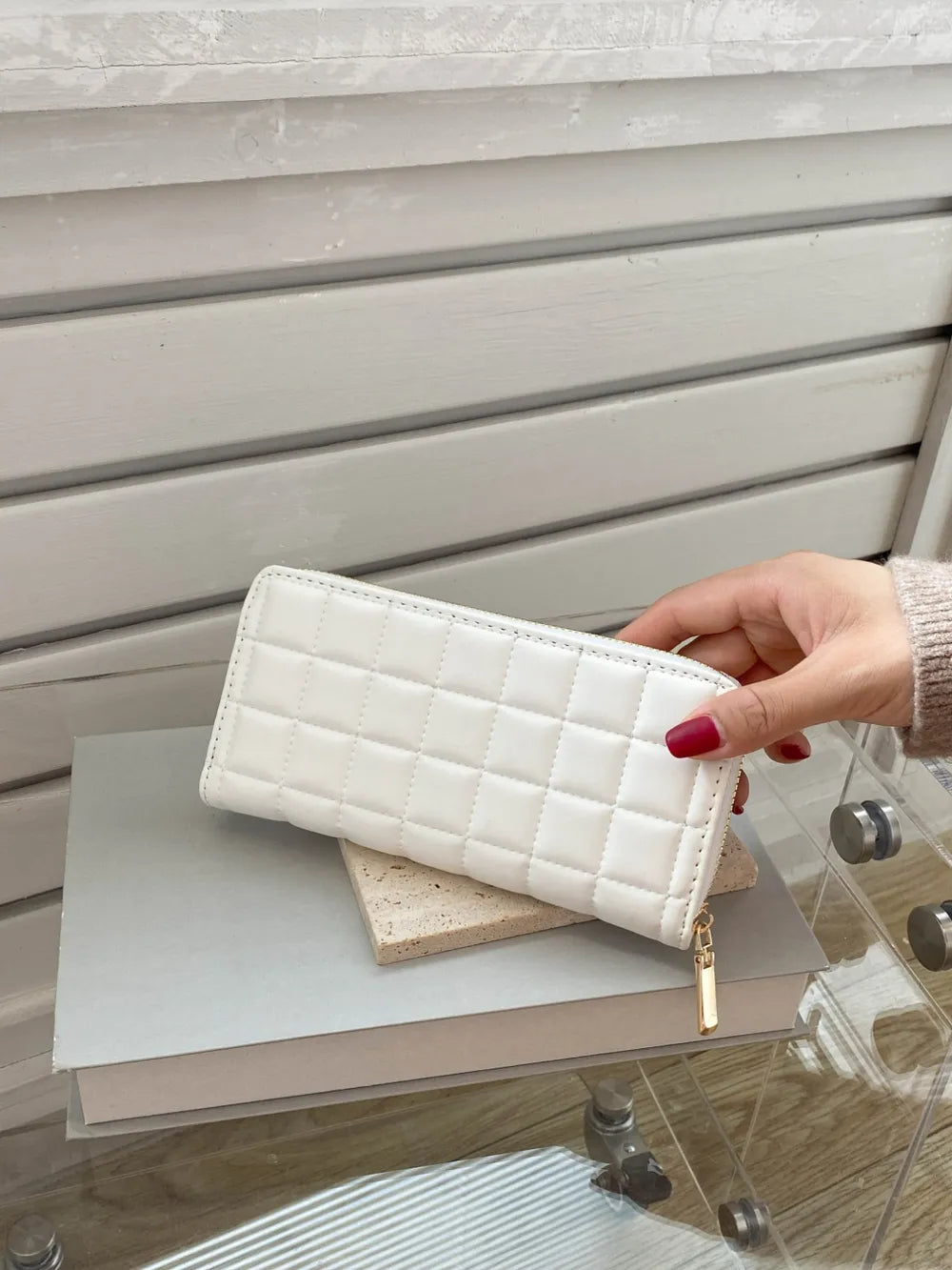 PU Leather Solid Color Wallet Carauana Store