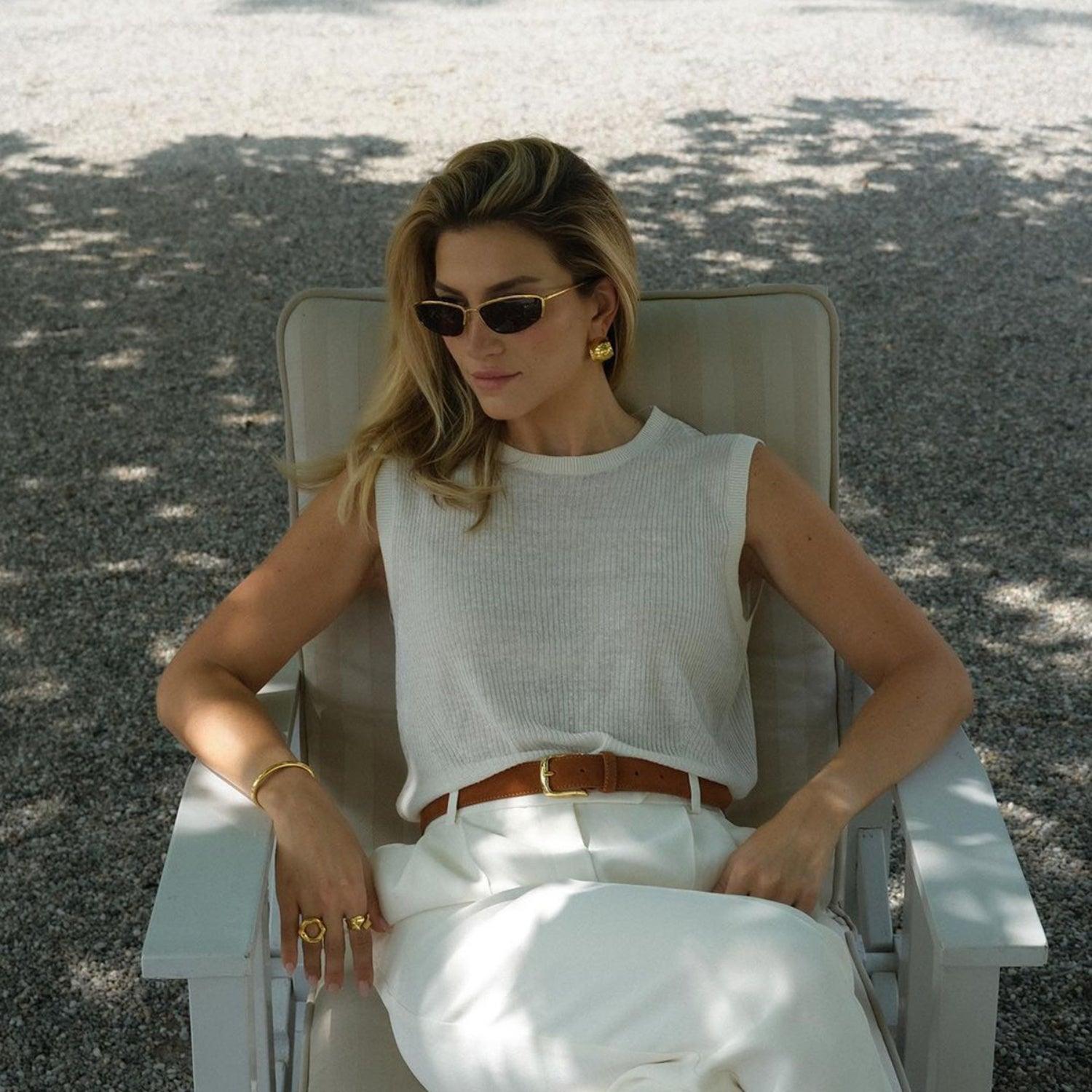 Stainless Steel C-Hoop Earrings Carauana Store