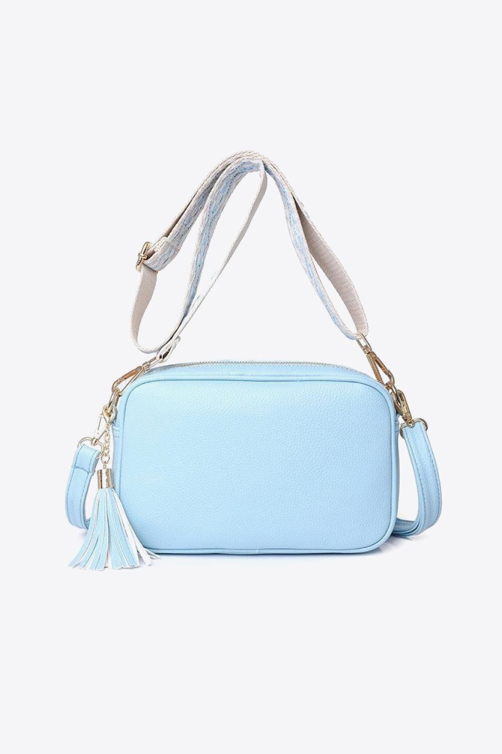 PU Leather Tassel Crossbody Bag Carauana Store
