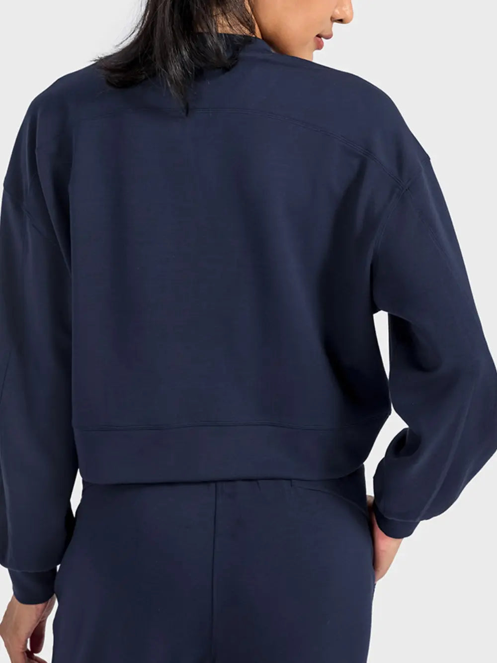 Millennia Round Neck Drop Shoulder Sports Top Carauana Store