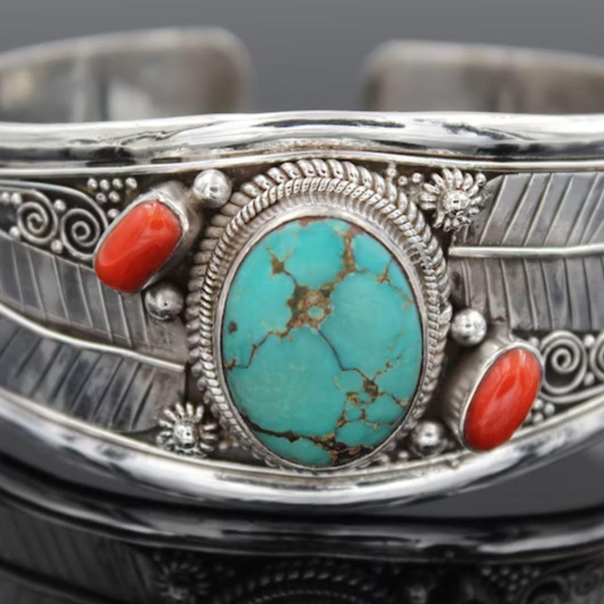 Turquoise Open Bracelet Carauana Store