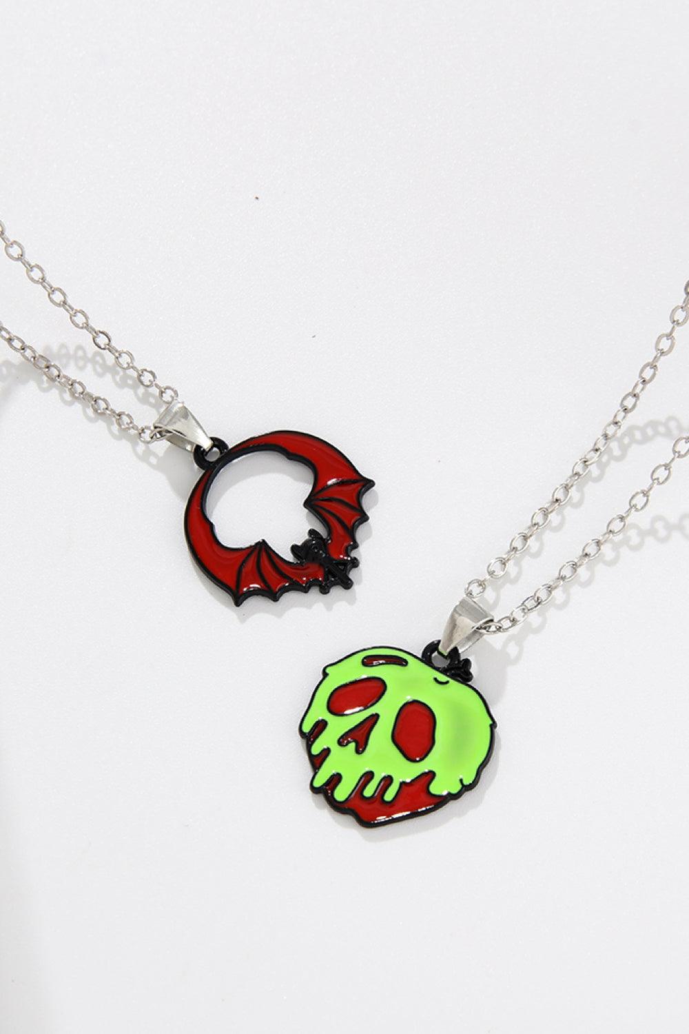 Two-Piece Halloween Theme Necklace Set Carauana Store