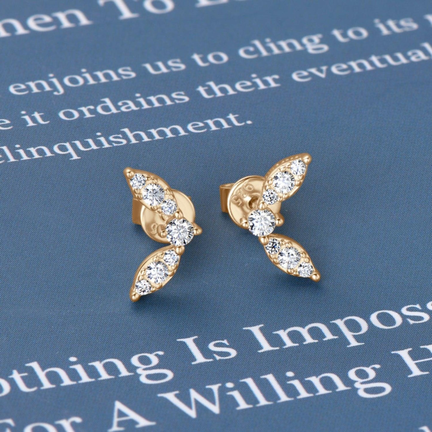 Moissanite 925 Sterling Silver Stud Earrings Carauana Store