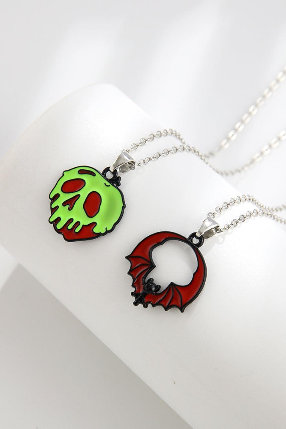 Two-Piece Halloween Theme Necklace Set Carauana Store