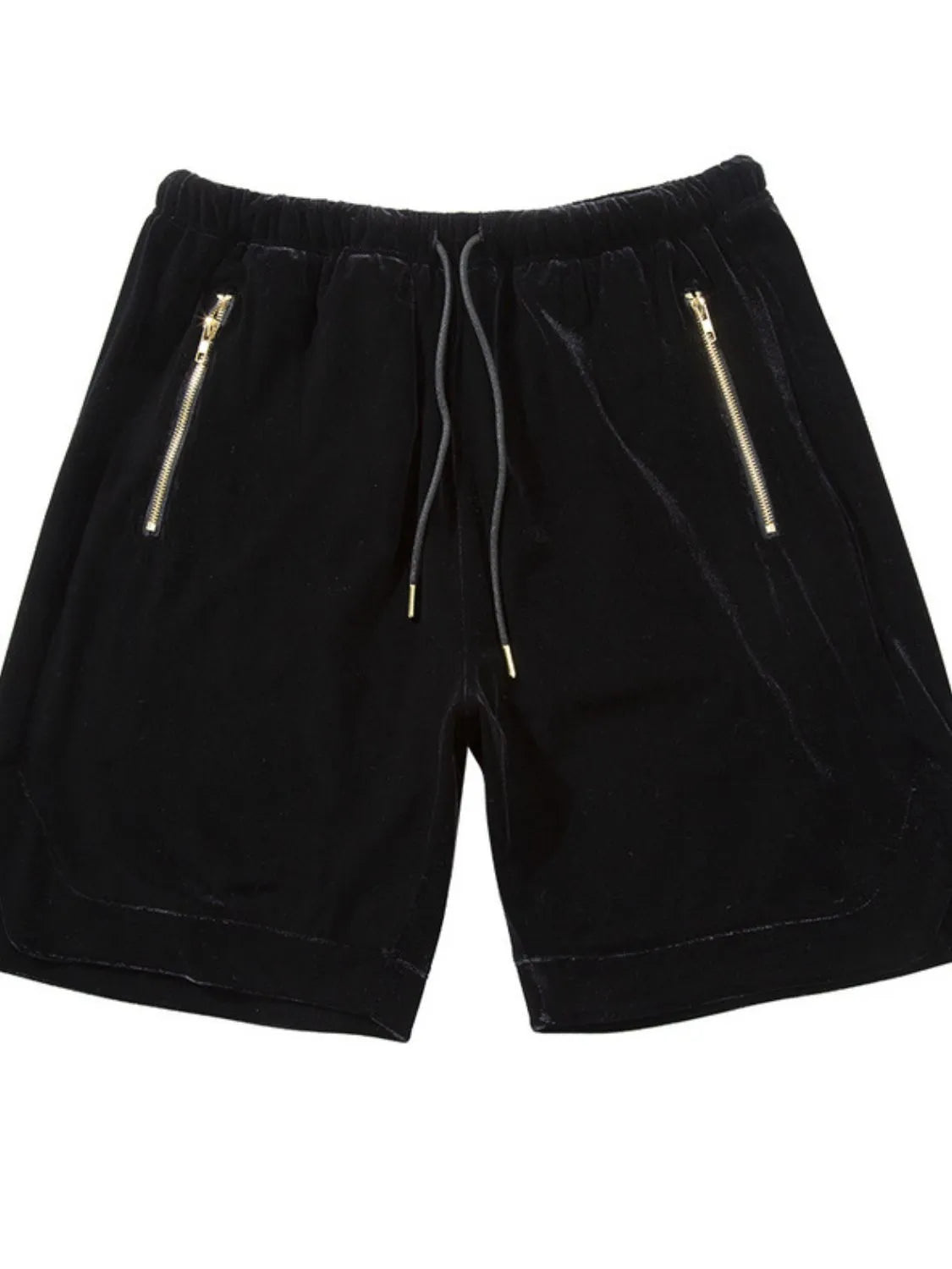 Men's Drawstring Pocketed Shorts with Zip Carauana Store