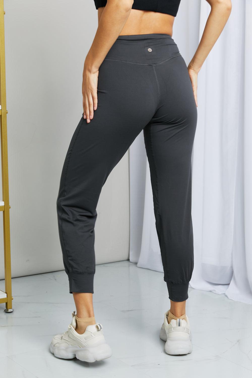 Leggings Depot Full Size Wide Waistband Cropped Joggers Carauana Store