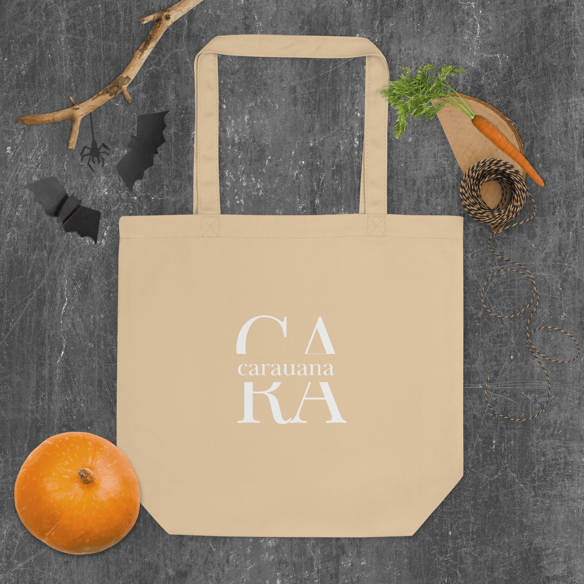 CRAUANA Eco Tote Bag Beige Carauana Store