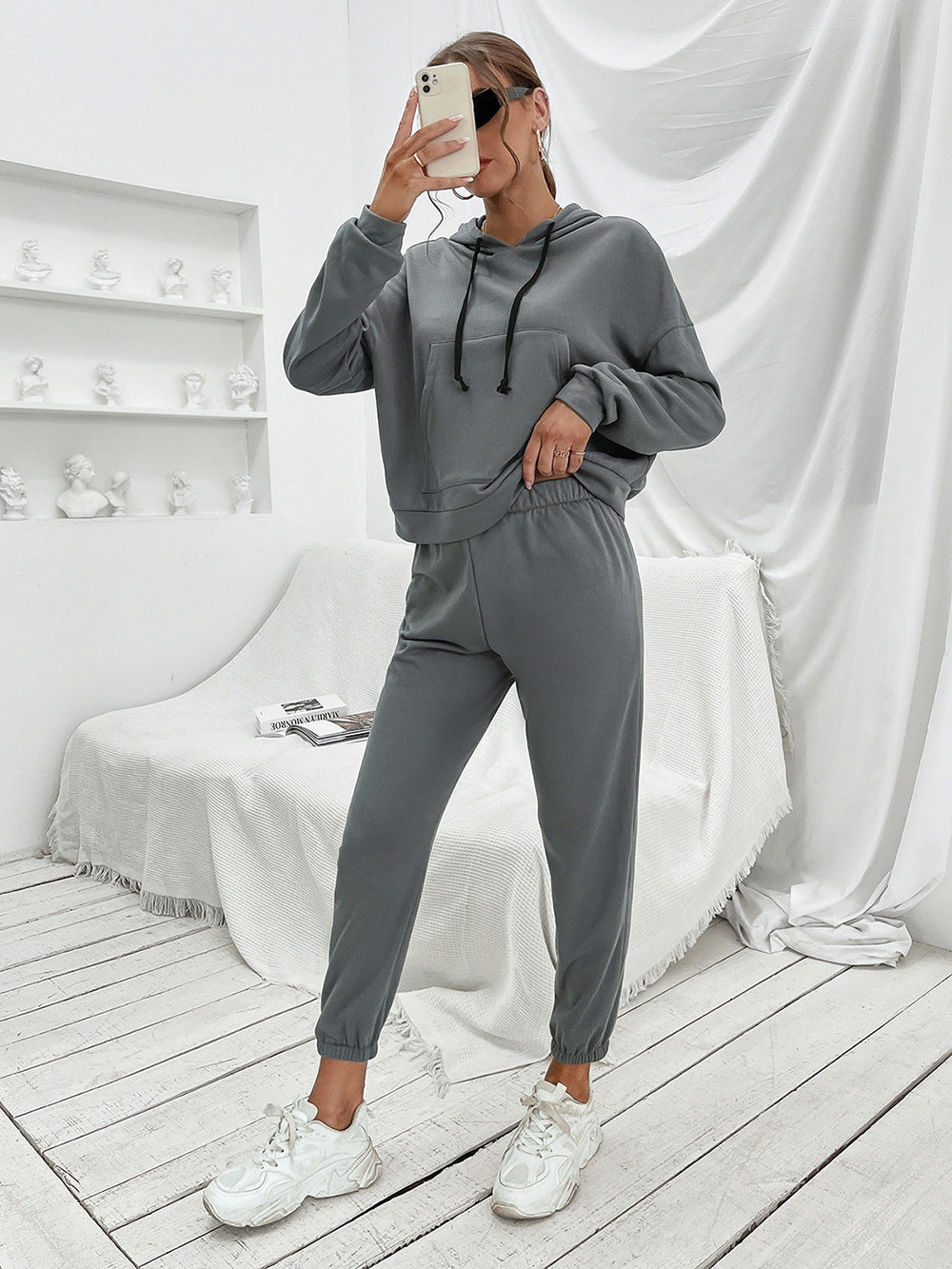 Ivy Lane Sports Hoodie and Joggers Set Carauana Store