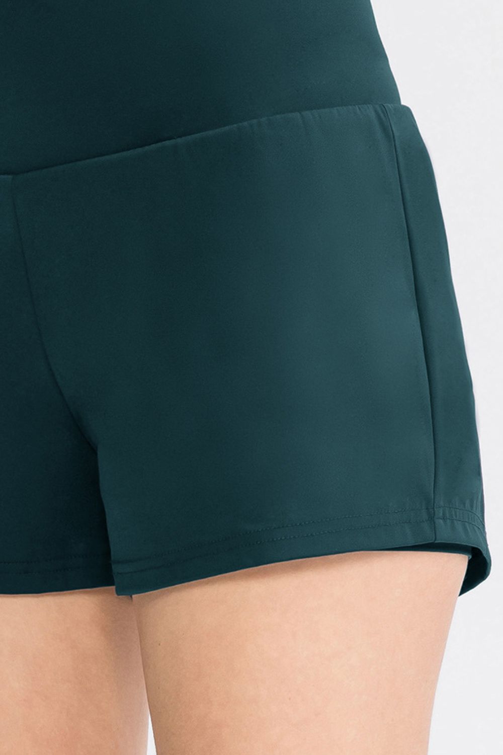 Wide Waistband Sports Shorts with Pockets Carauana Store