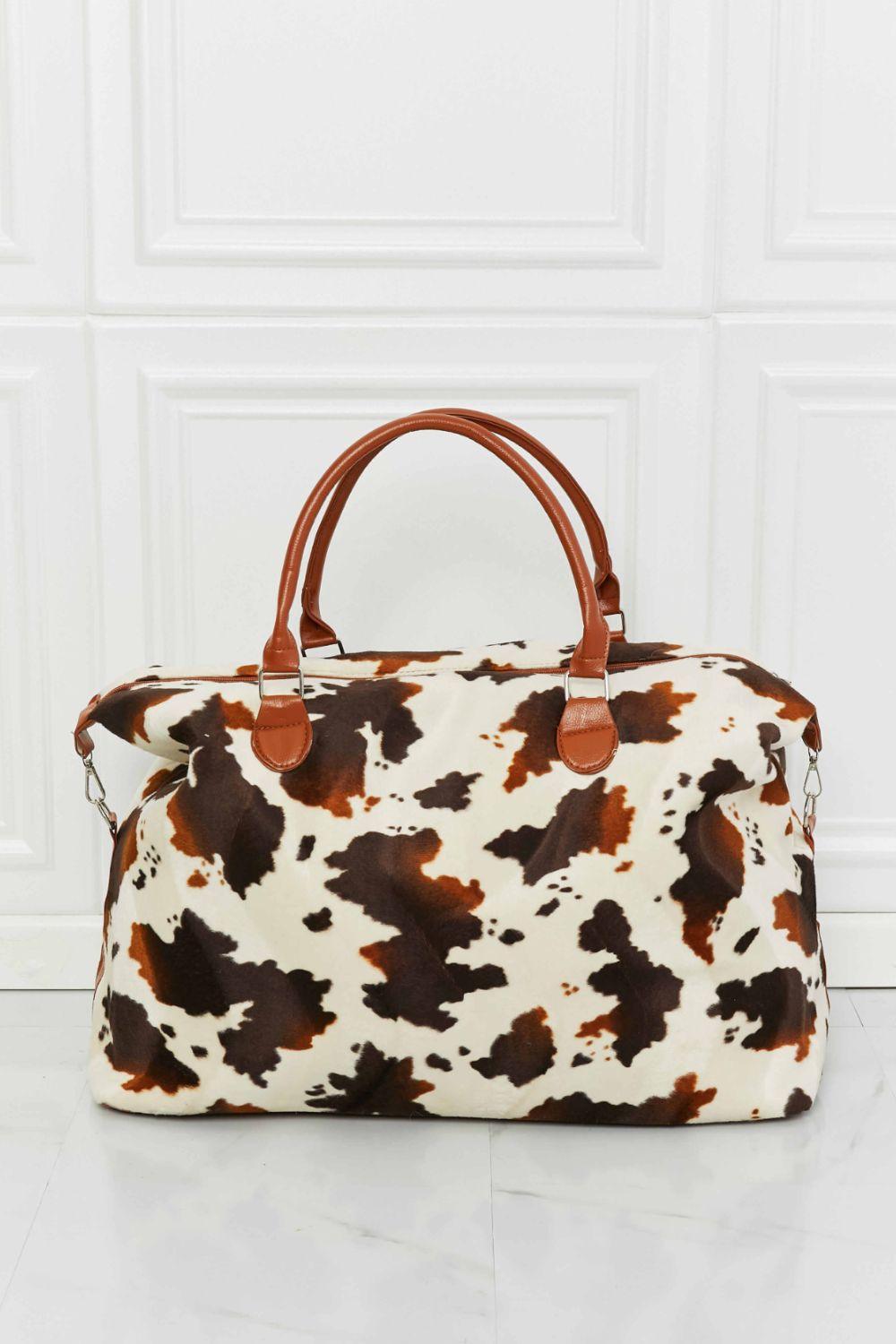 Animal Print Plush Weekender Bag Carauana Store