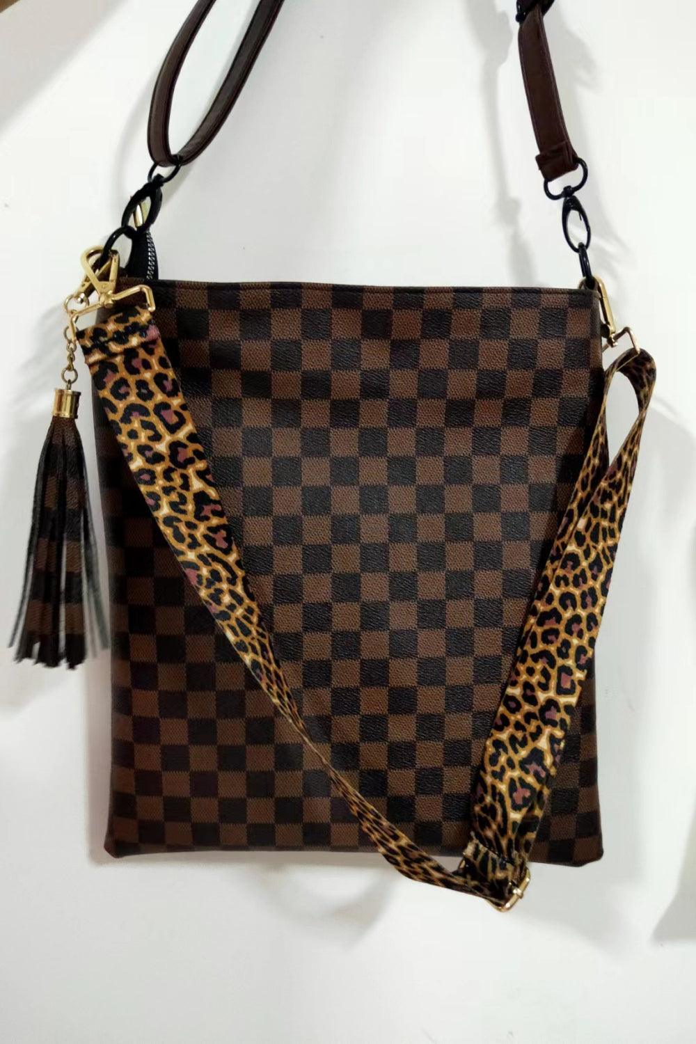 Adored PU Leather Shoulder Bag with Tassel Carauana Store