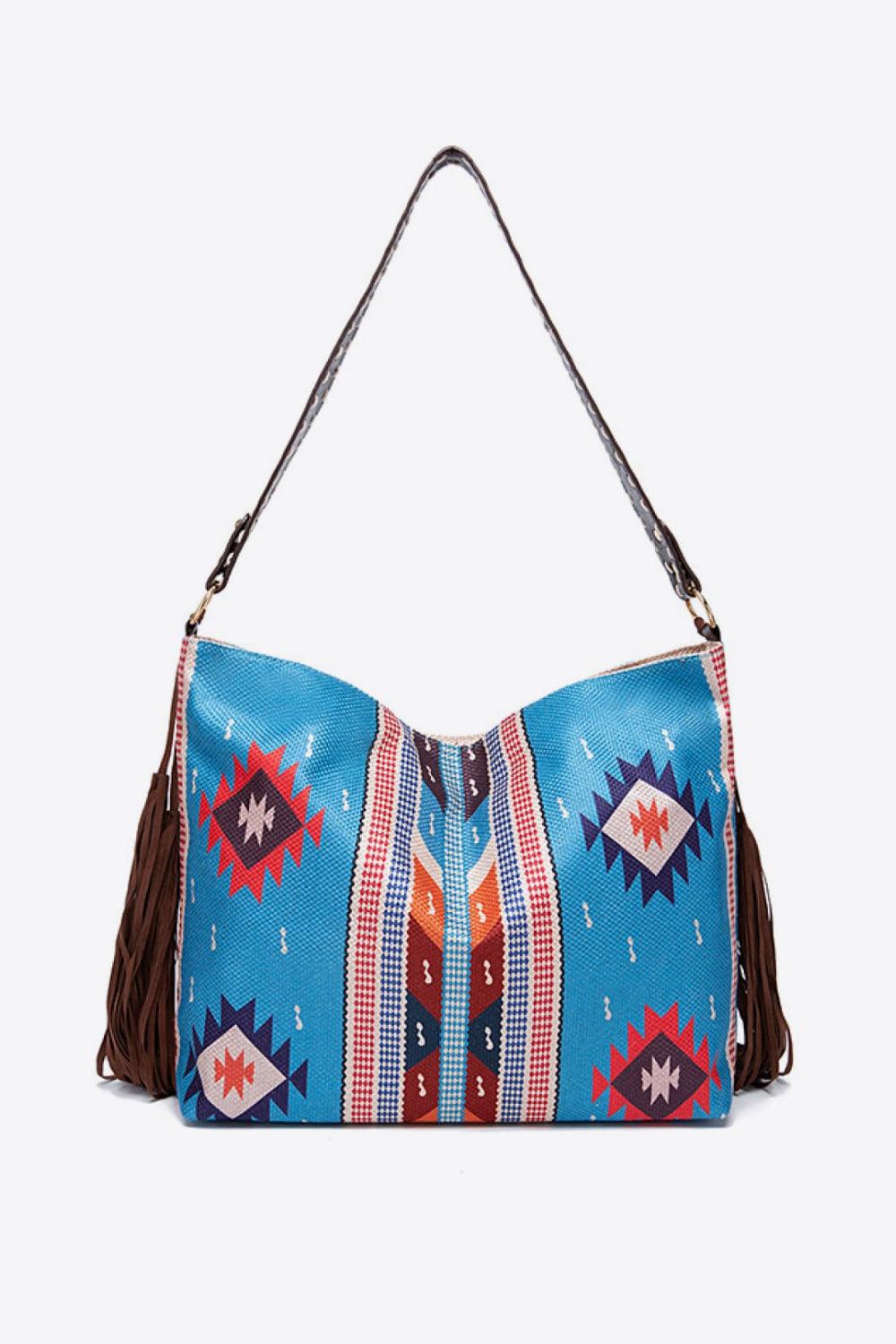 Geometric Canvas Tote Bag Carauana Store