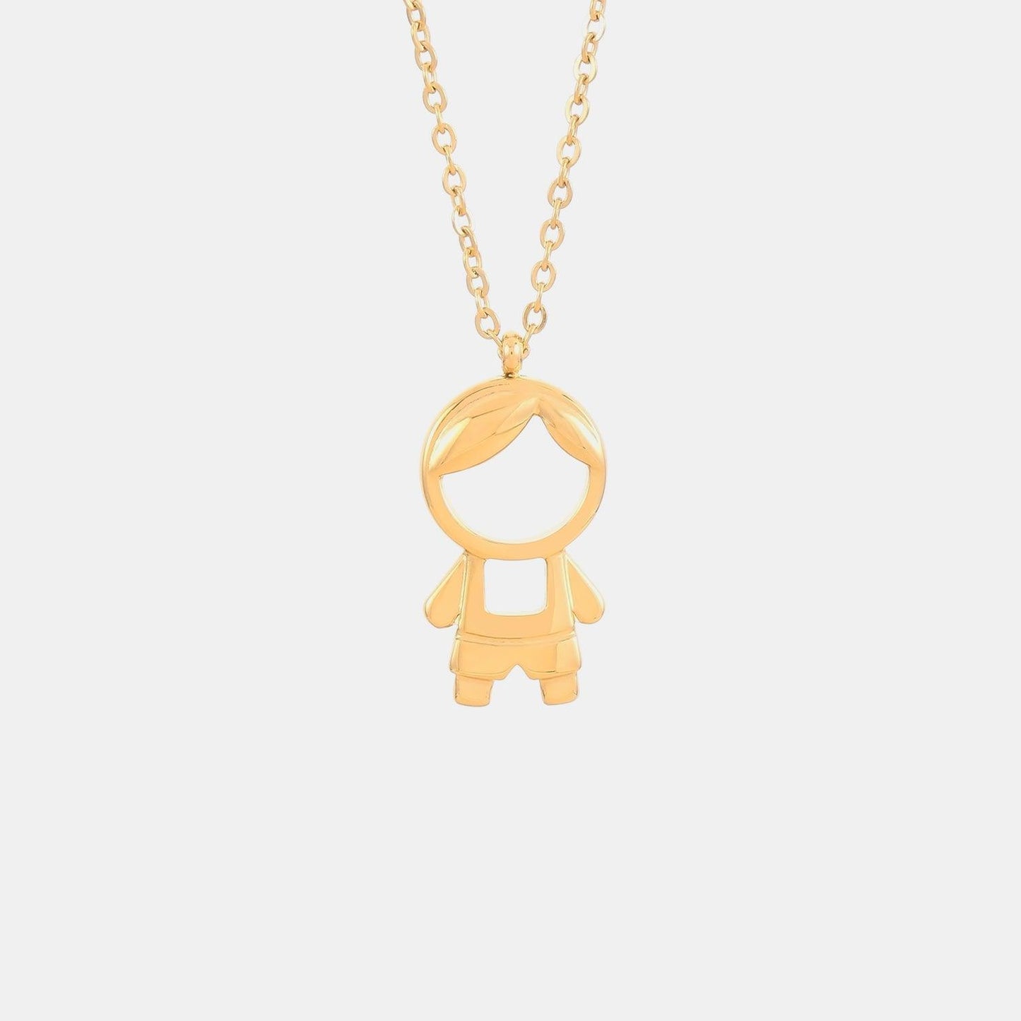 Pendant Rhinestone Stainless Steel Necklace Carauana Store