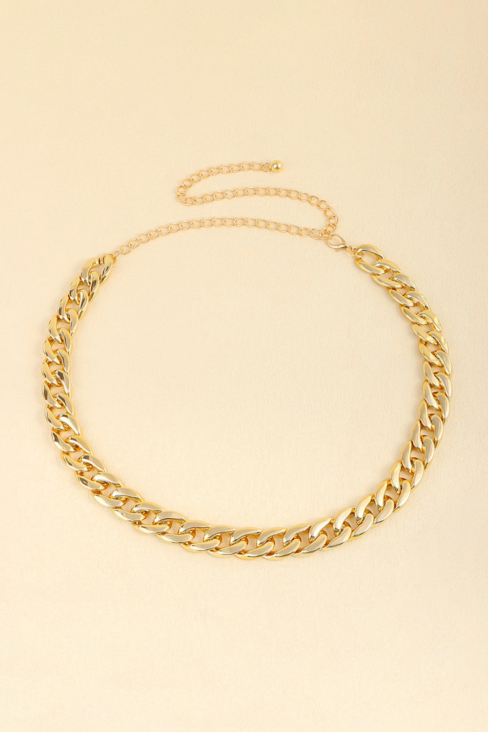 Adjustable Curb Chain Belt Carauana Store