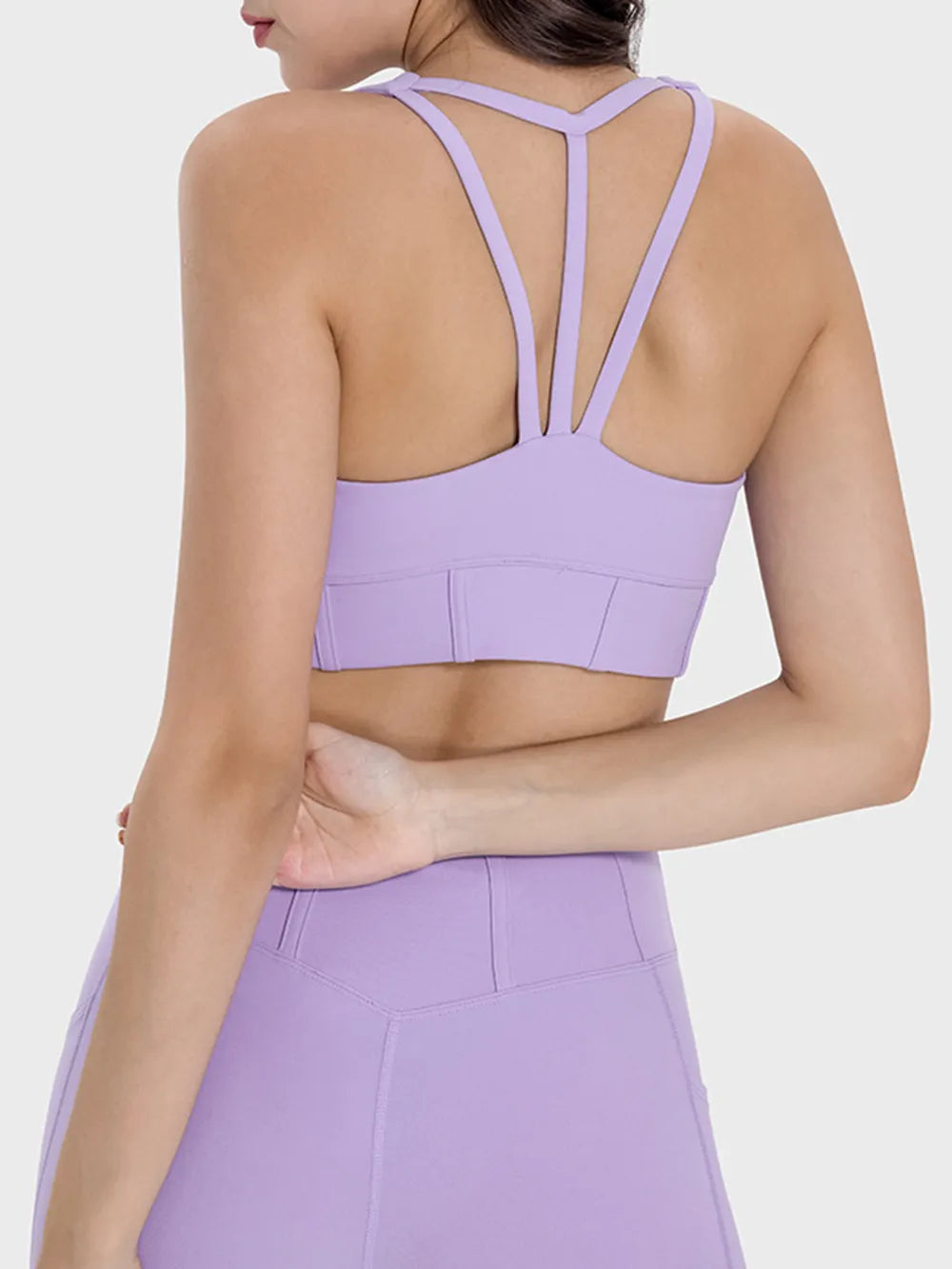 Millennia Square Neck Wide Strap Active Tank Carauana Store