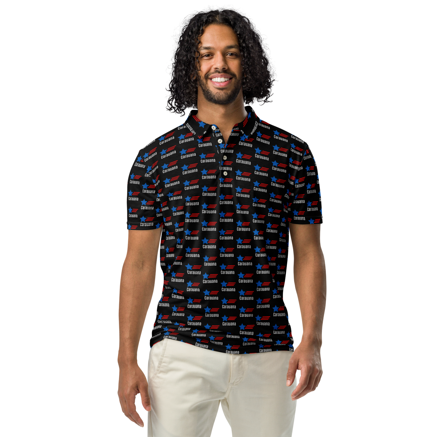 Men’s slim fit CaRaUaNa Polo USA Carauana Store