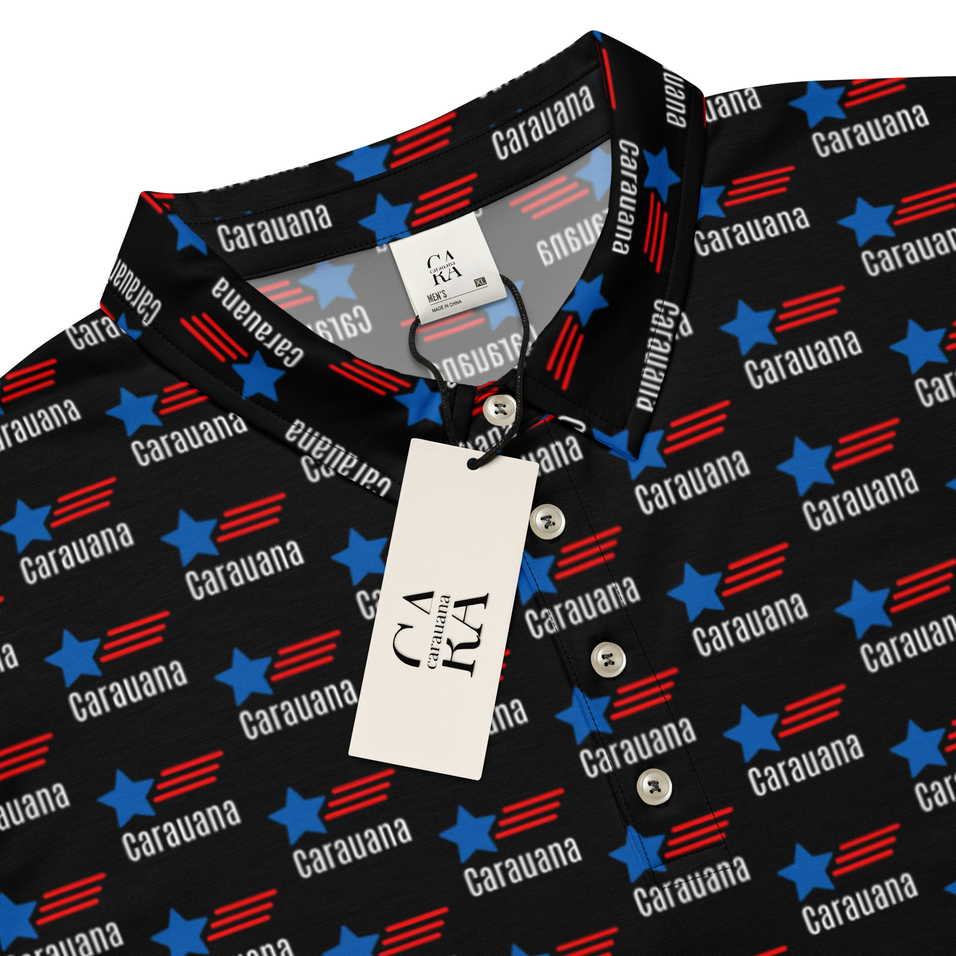 Men’s slim fit CaRaUaNa Polo USA Carauana Store