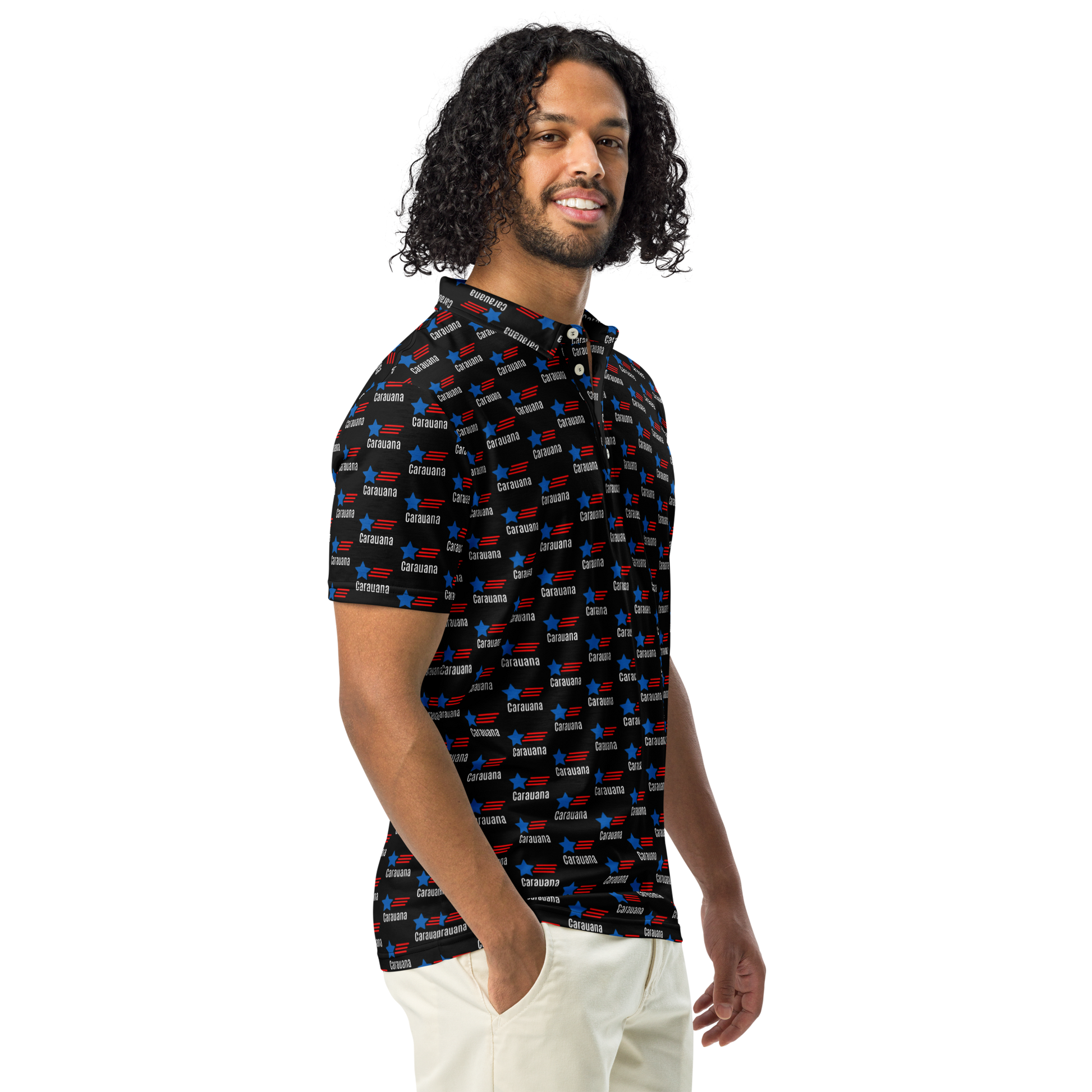 Men’s slim fit CaRaUaNa Polo USA Carauana Store