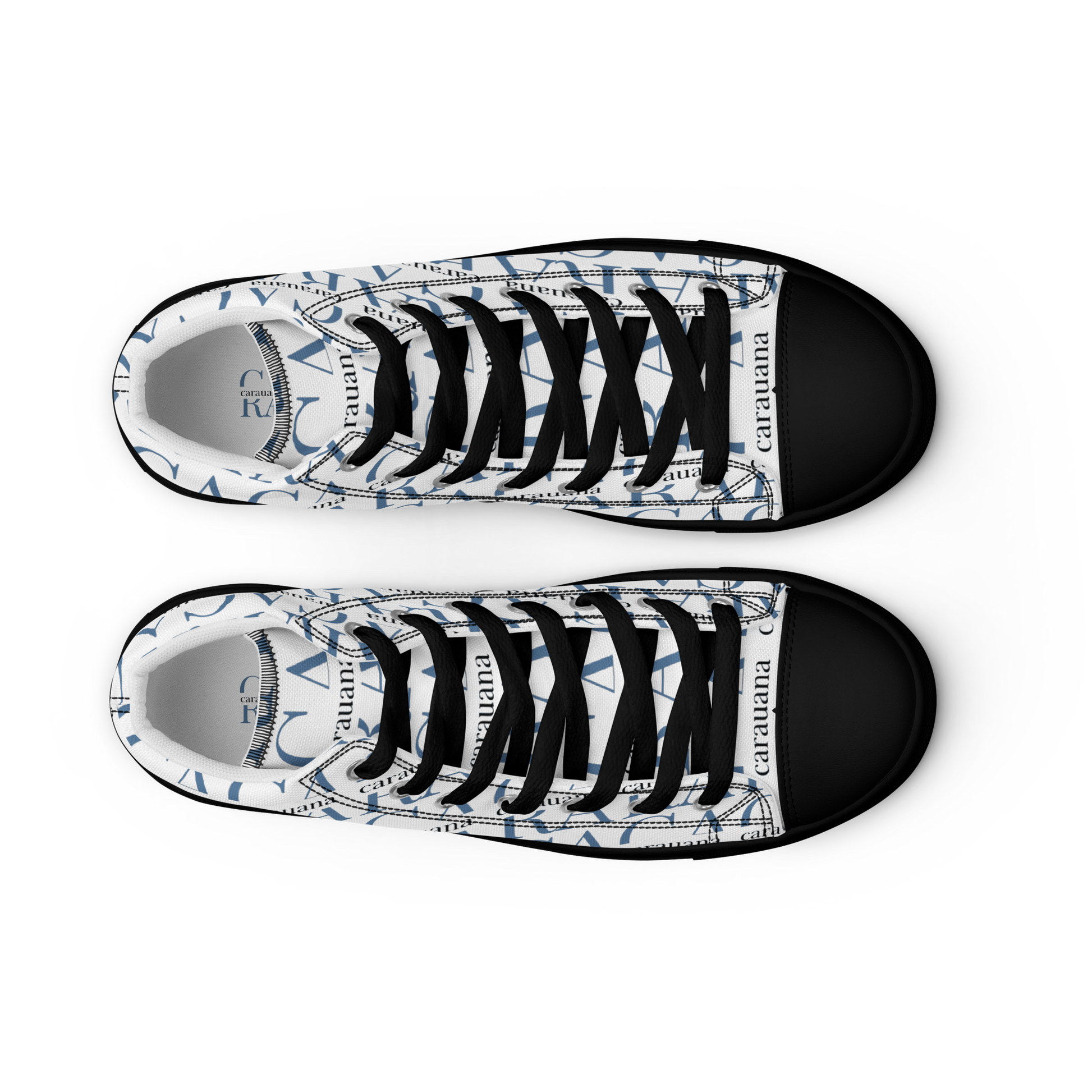 CARAUANA Fashionable high top canvas black ladies Carauana Store